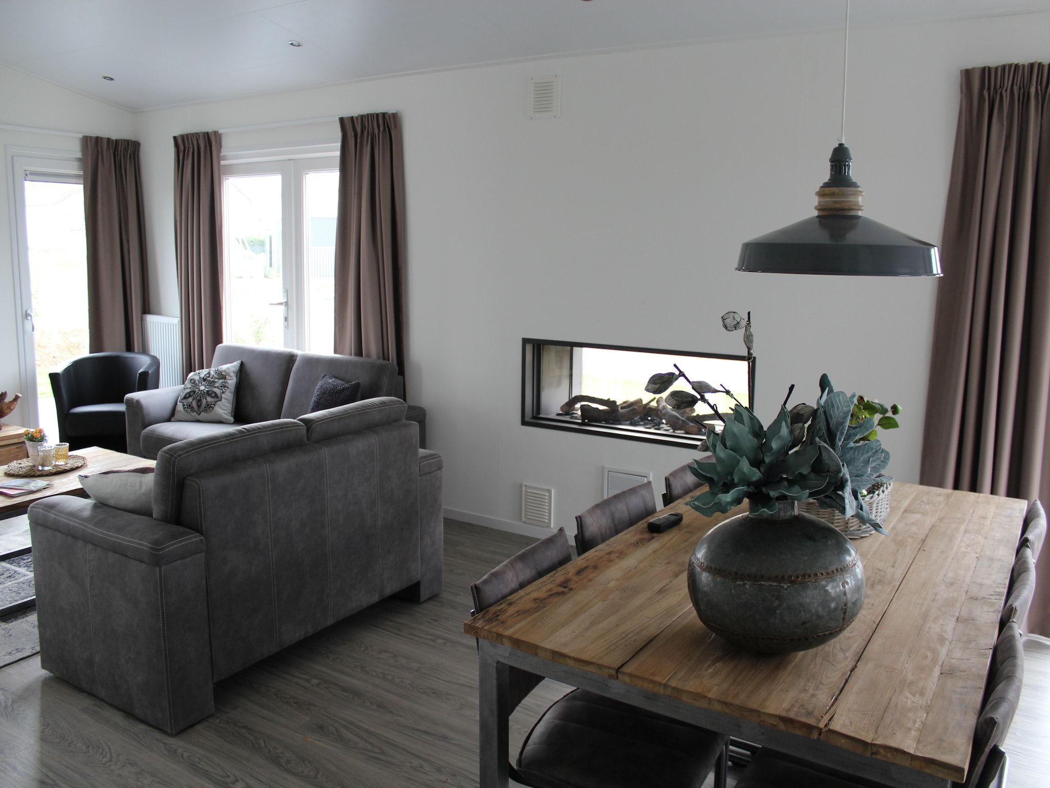 De woonkamer van Resort Mooi Bemelen 3 in Bemelen