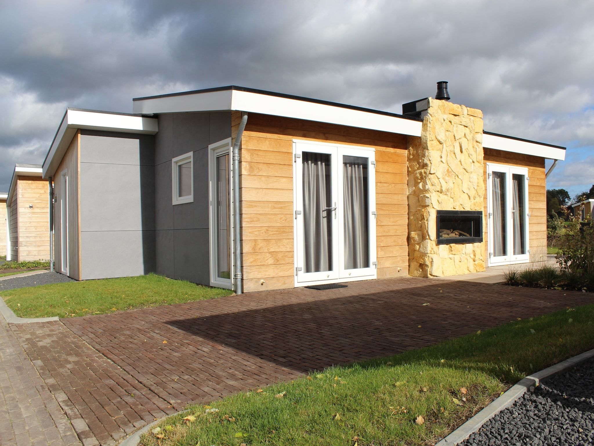 De buitenkant van Resort Mooi Bemelen 3 in Bemelen