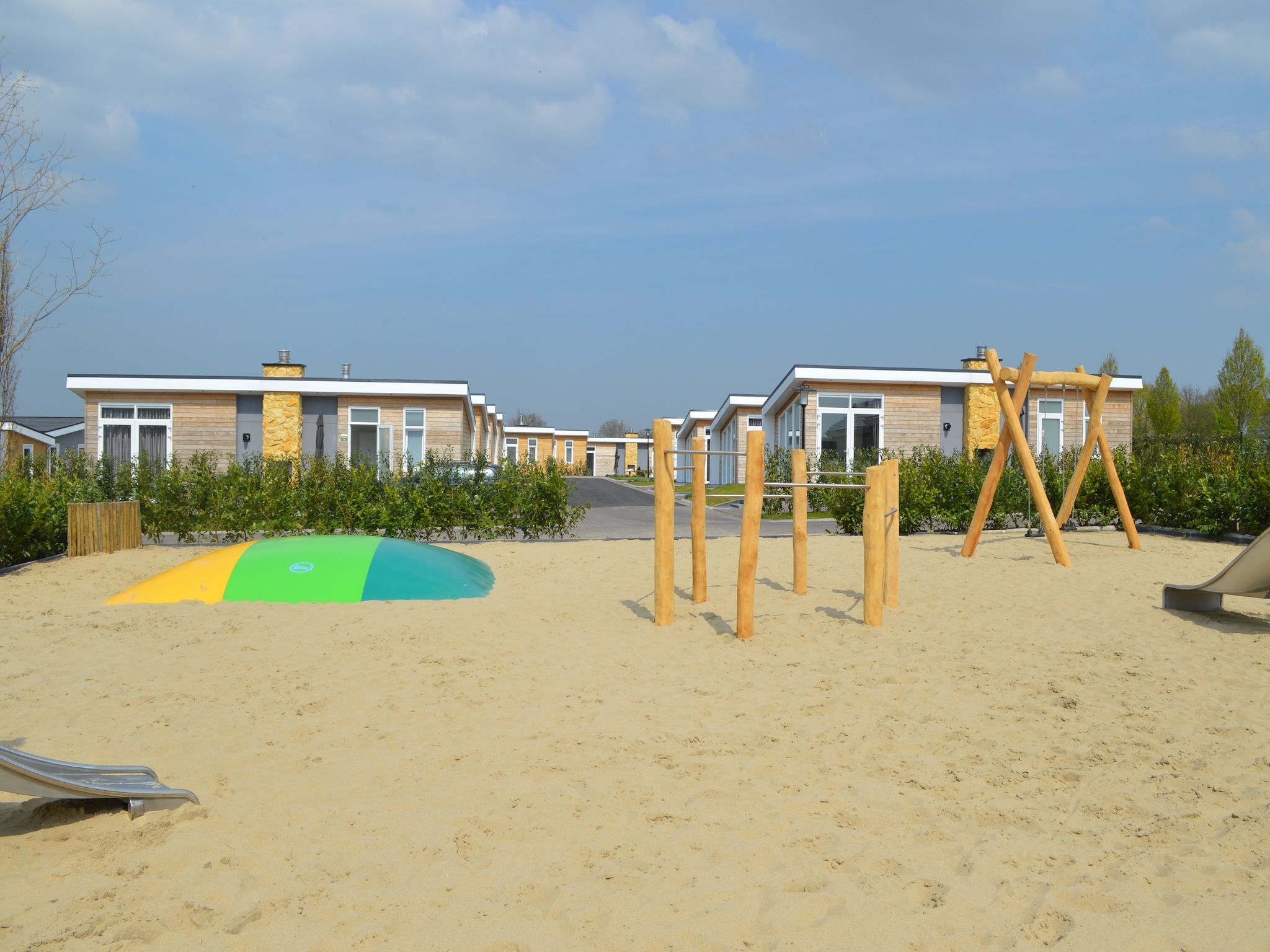Parkfaciliteiten bij Resort Mooi Bemelen 3 in Bemelen