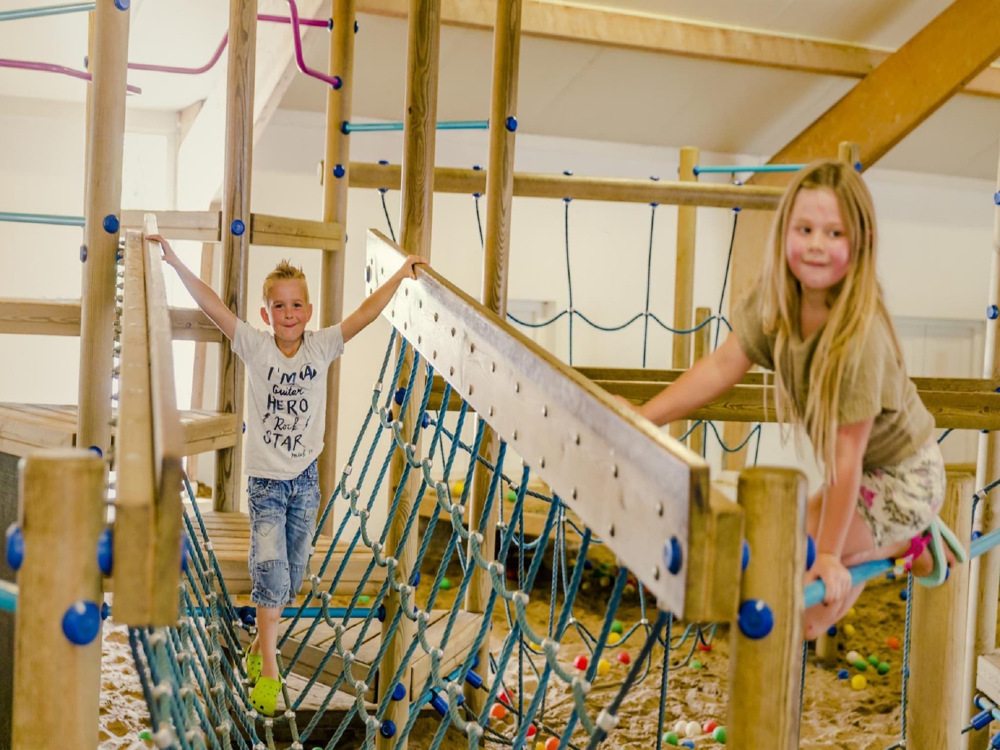 Parkfaciliteiten bij Vakantiepark Mölke 11 in Zuna