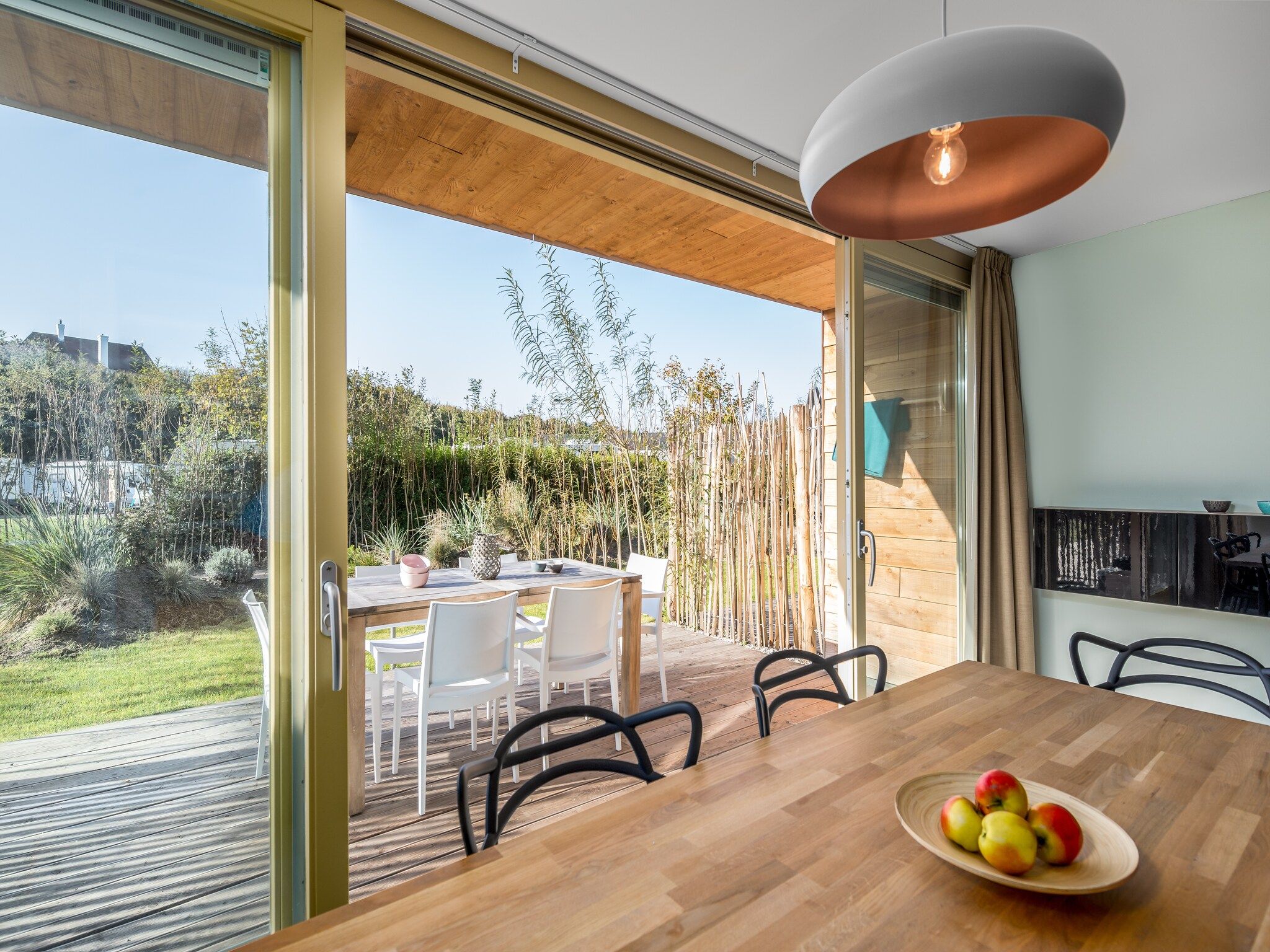 De woonkamer van Noordzee Resort Vlissingen 1 in Vlissingen