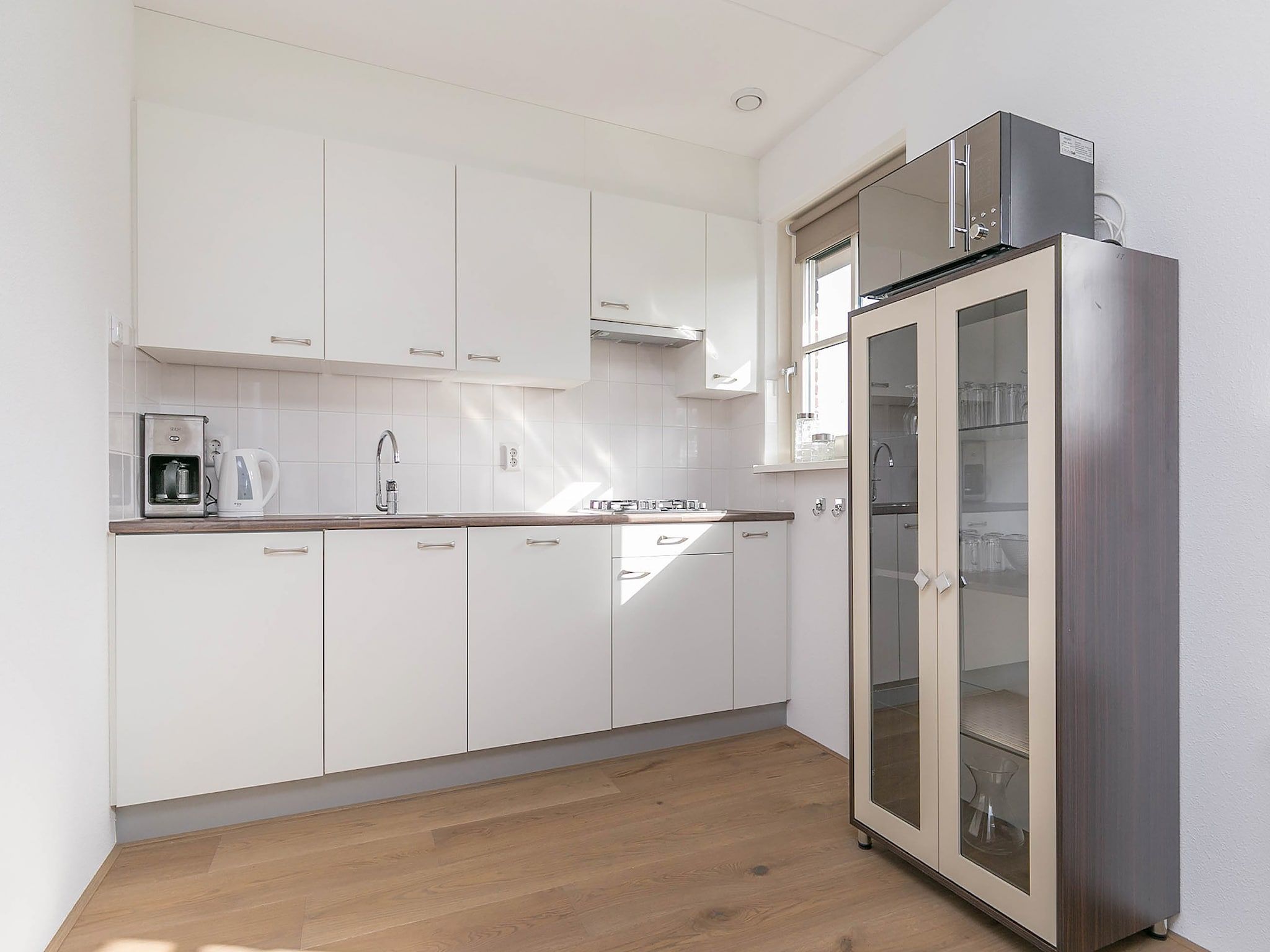 De keuken van Villaparc Schoonhovenseland in Hollandscheveld