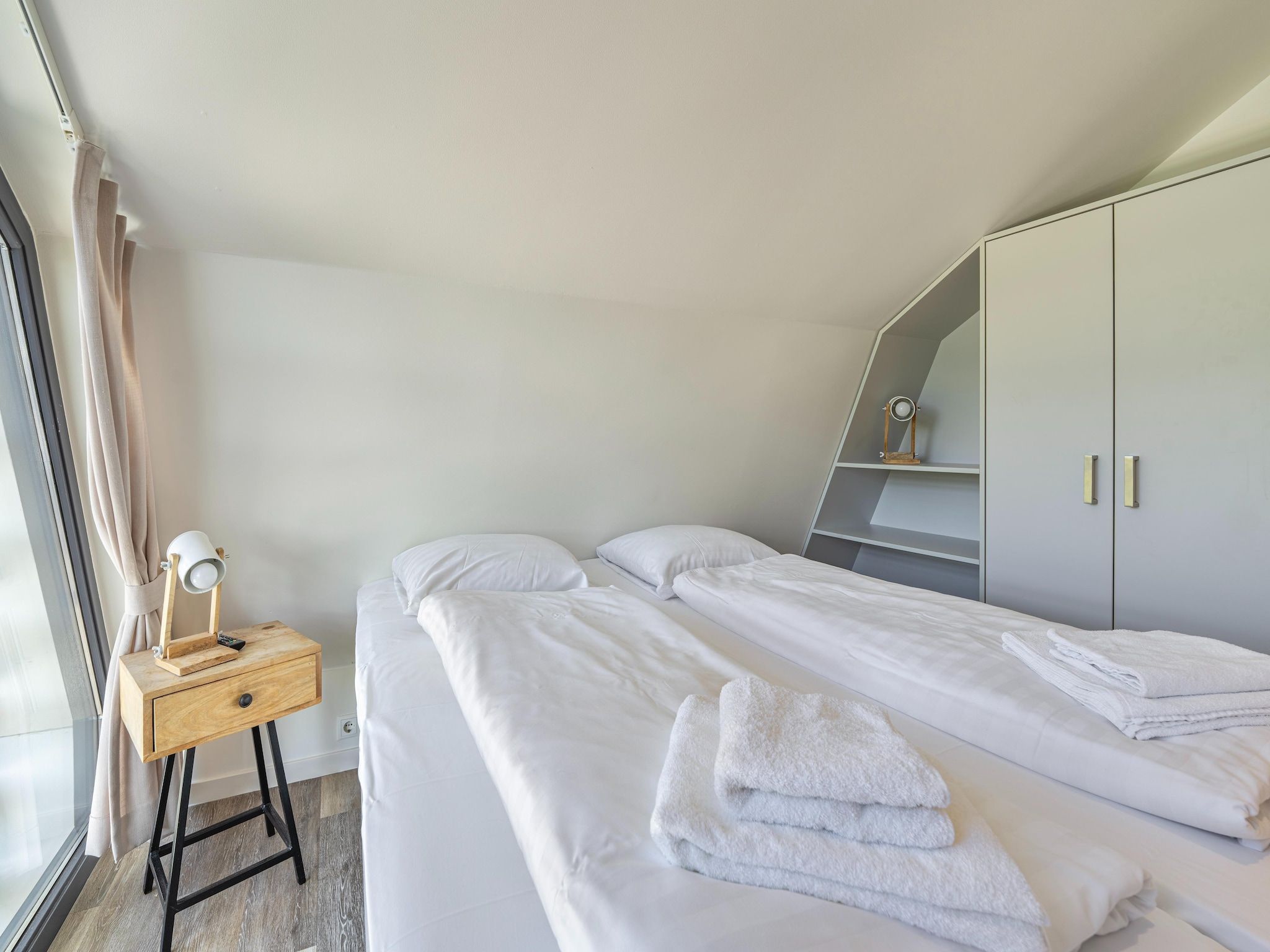 Een slaapkamer van Casa Anti Stressa in Egmond aan den Hoef