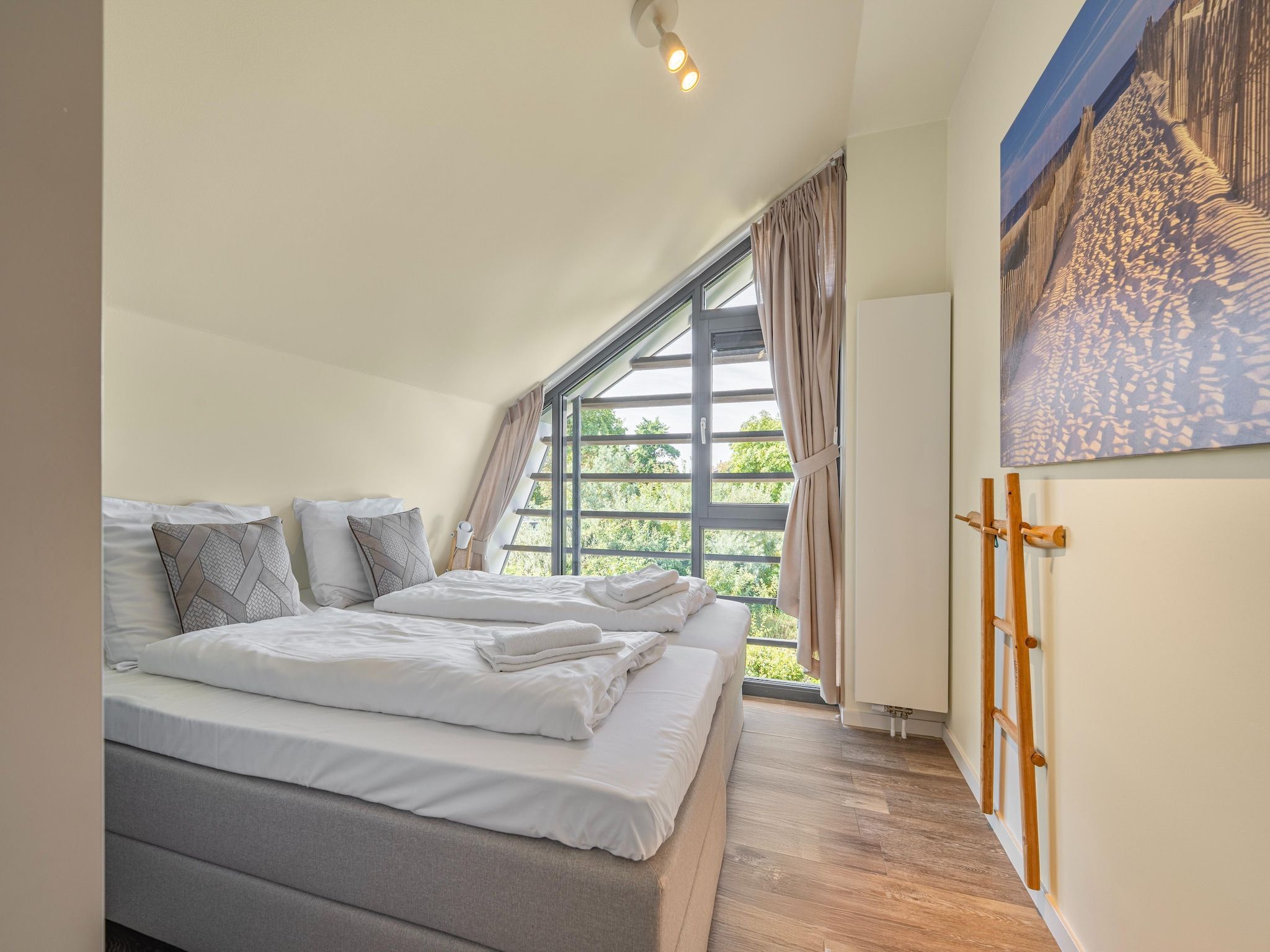 Een slaapkamer van Casa Anti Stressa in Egmond aan den Hoef