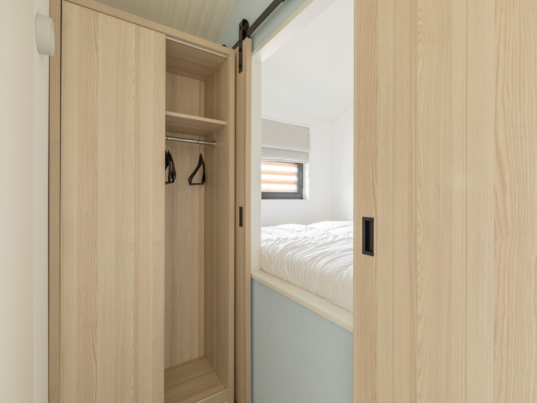 Een slaapkamer van Sea Lodges Ameland 1 in Hollum