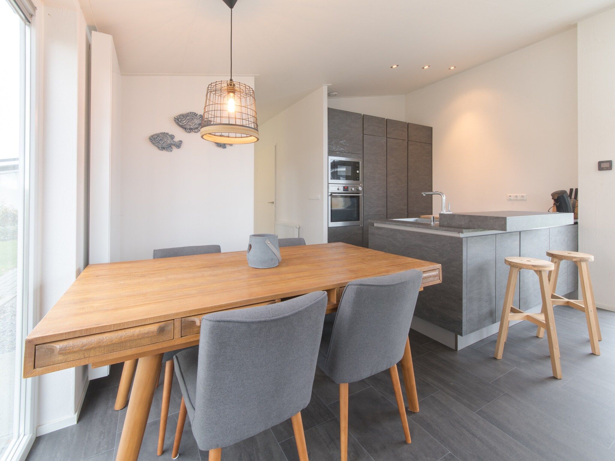 De keuken van Water Resort Oosterschelde 91 in Wemeldinge