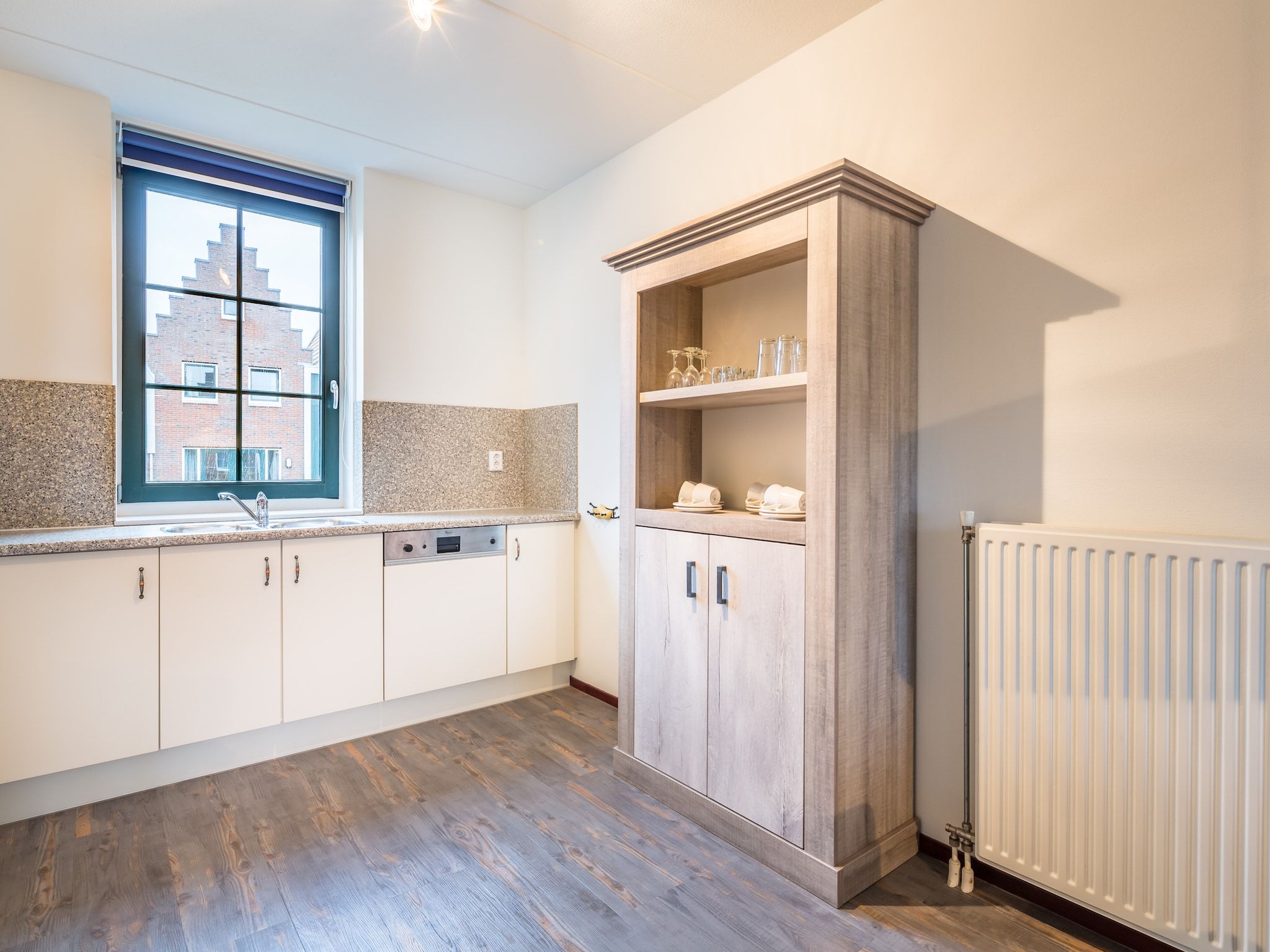 De keuken van Marinapark Volendam 3 in Volendam