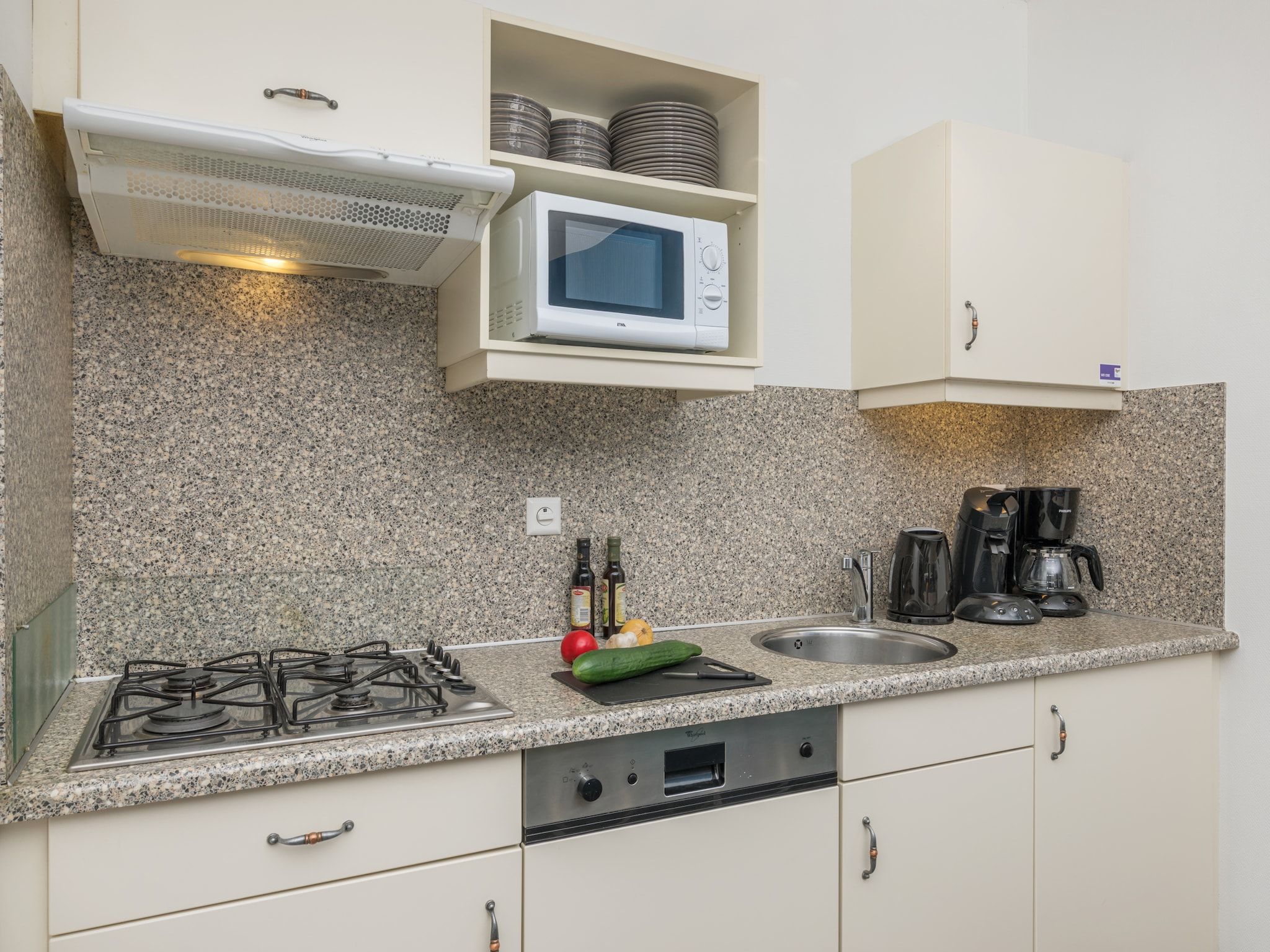 De keuken van Marinapark Volendam 3 in Volendam