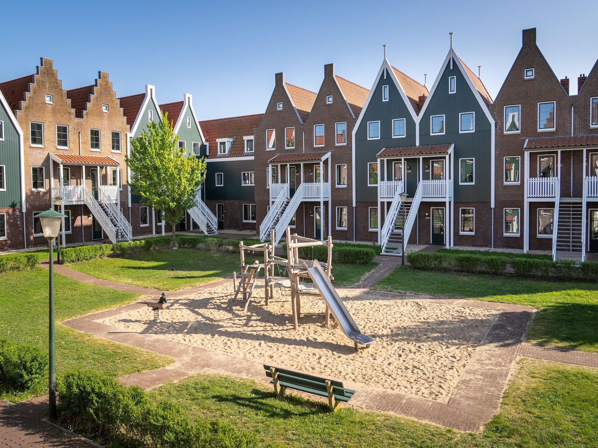 Parkfaciliteiten bij Marinapark Volendam 4 in Volendam