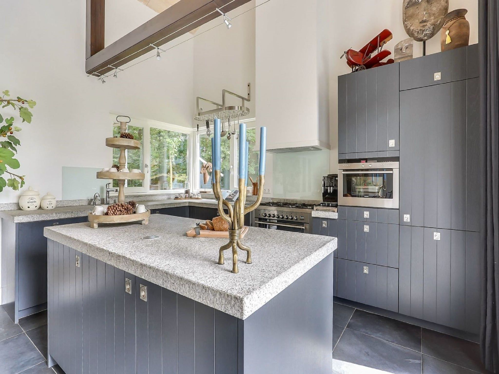 De keuken van Vakantiepark Sandberghe 7 in Uden