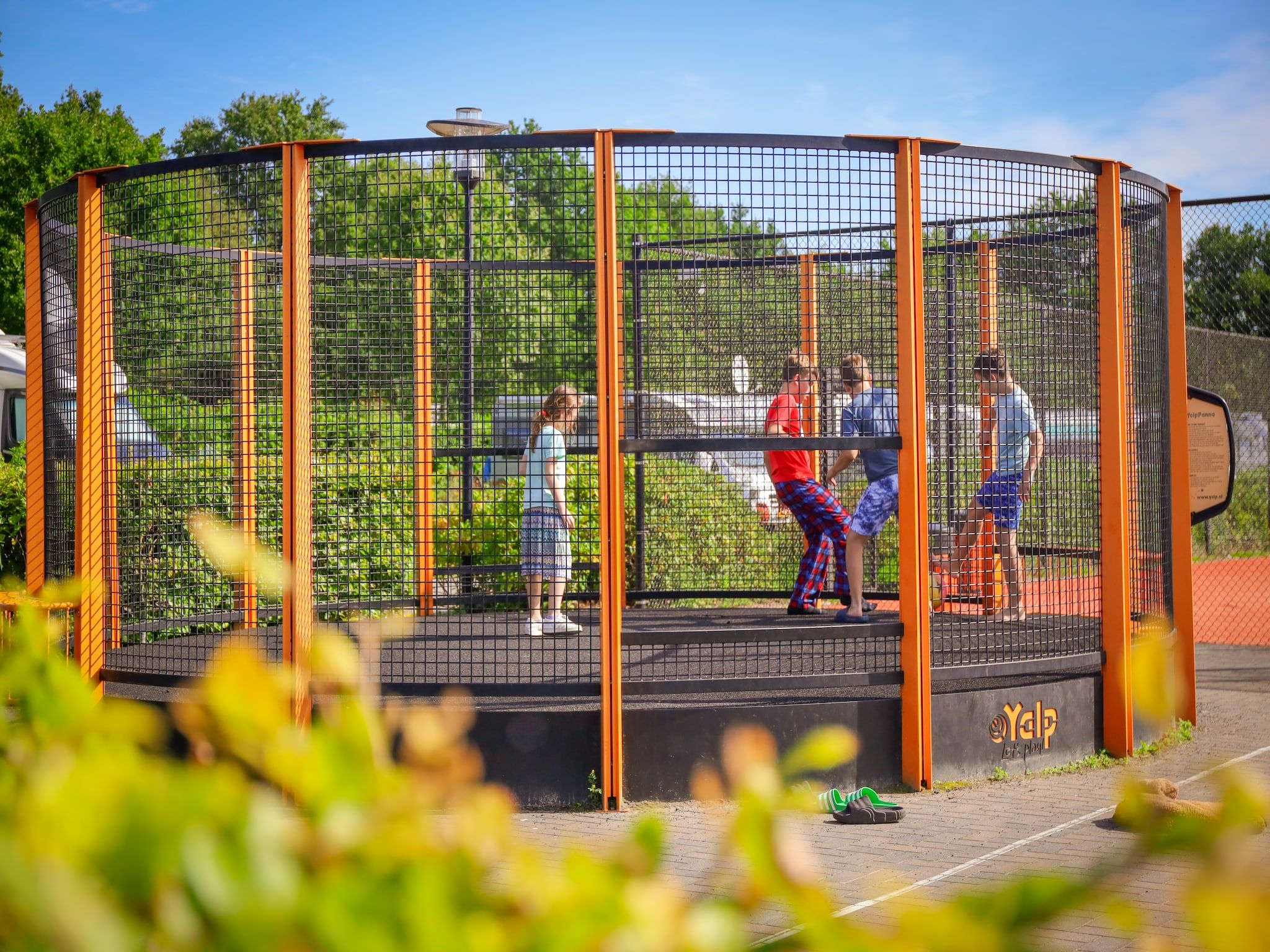 Parkfaciliteiten bij Recreatiepark de Boshoek 1 in Voorthuizen