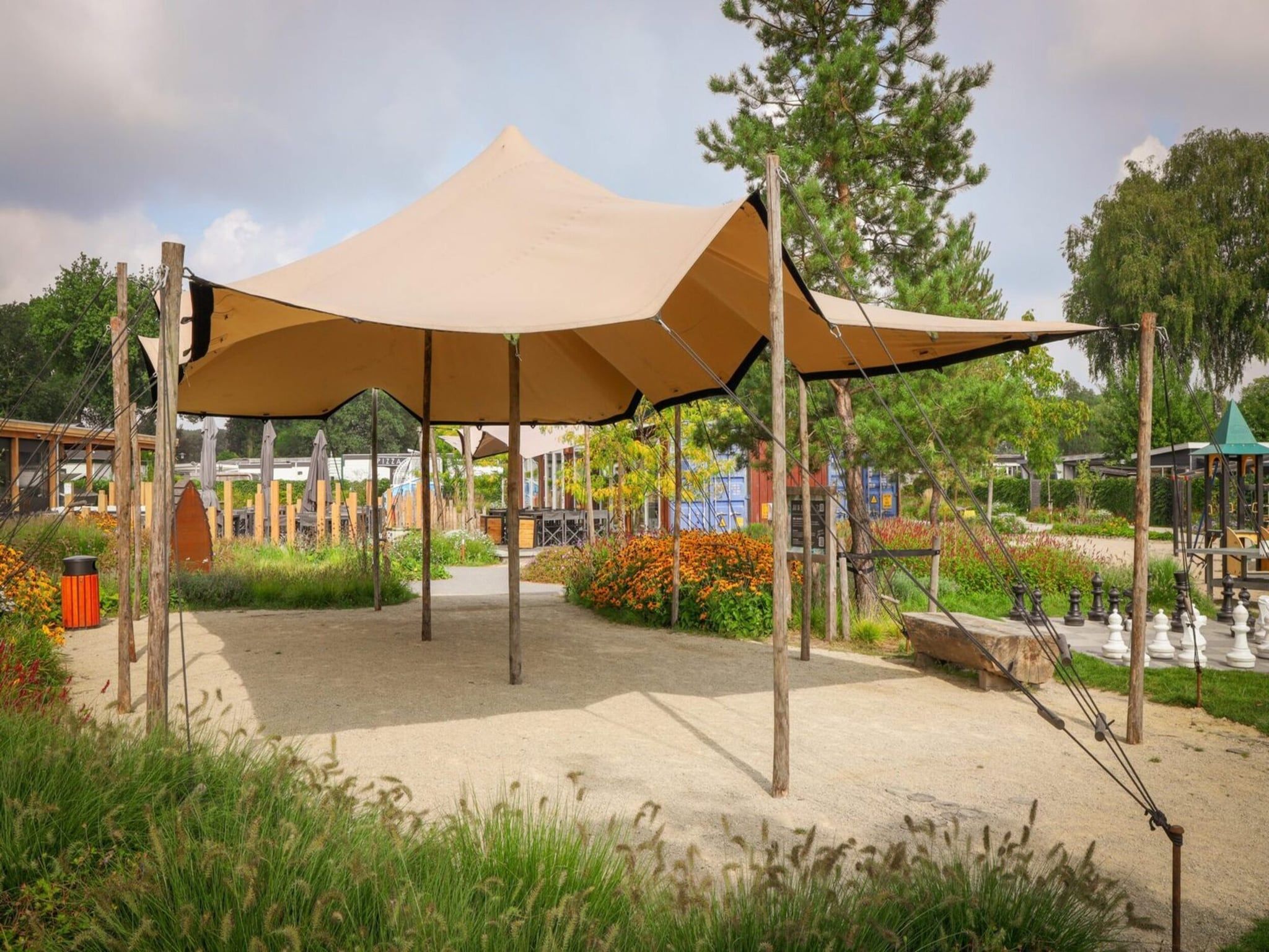 Parkfaciliteiten bij Recreatiepark de Boshoek 1 in Voorthuizen