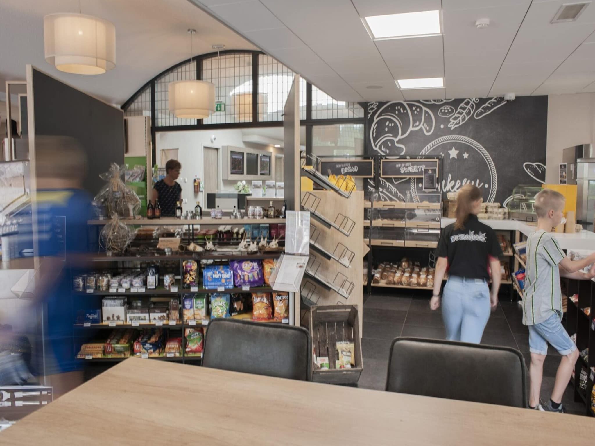 Parkfaciliteiten bij Recreatiepark de Boshoek 1 in Voorthuizen