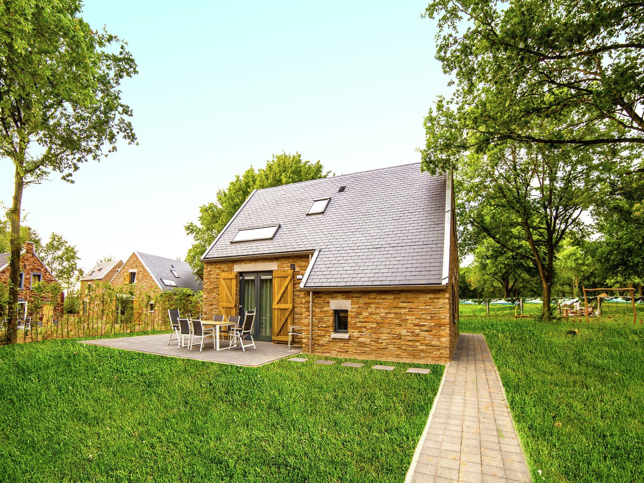 De buitenkant van Resort Maastricht 7 in Maastricht