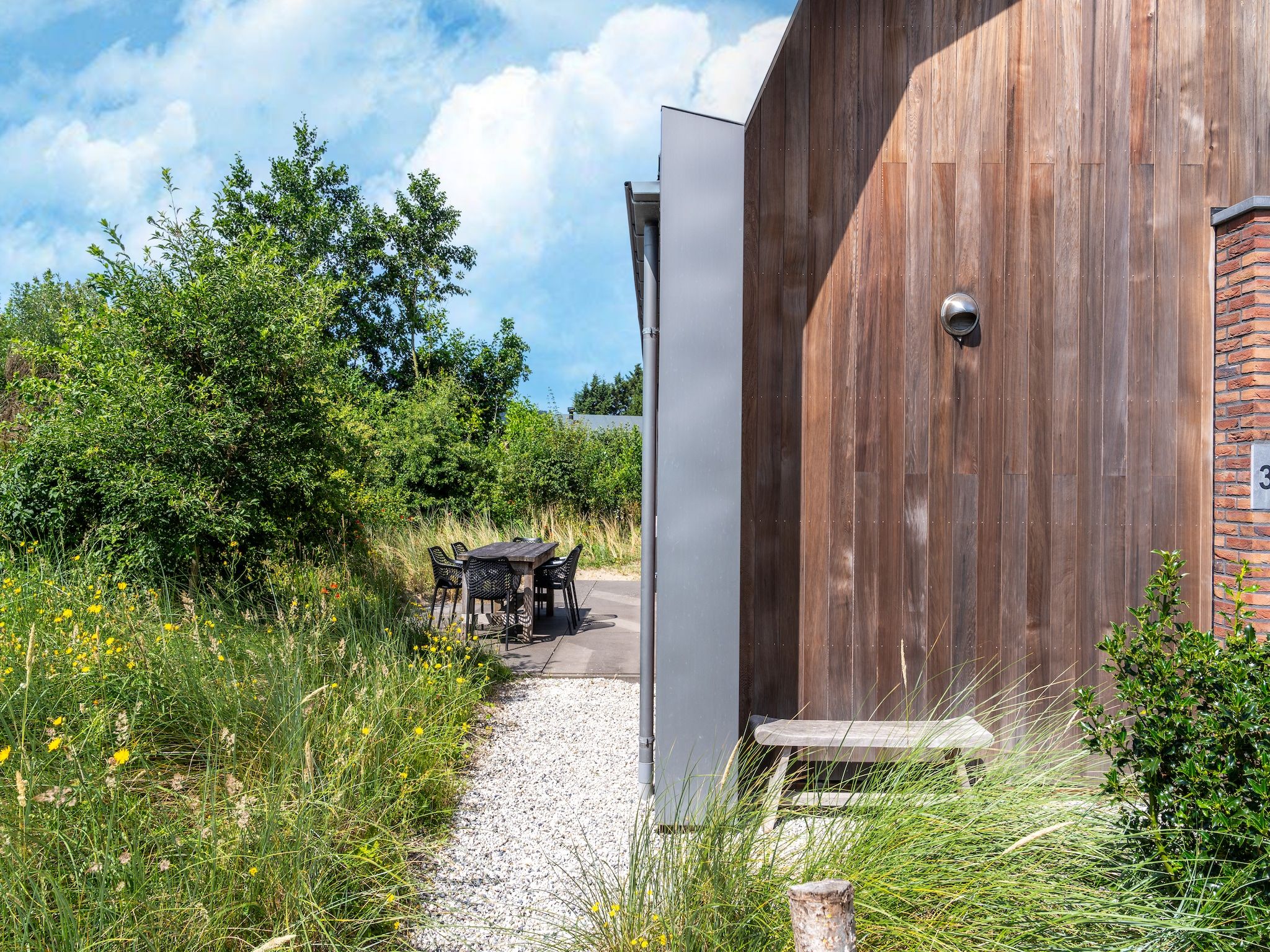De tuin van Waterland in Egmond aan den Hoef