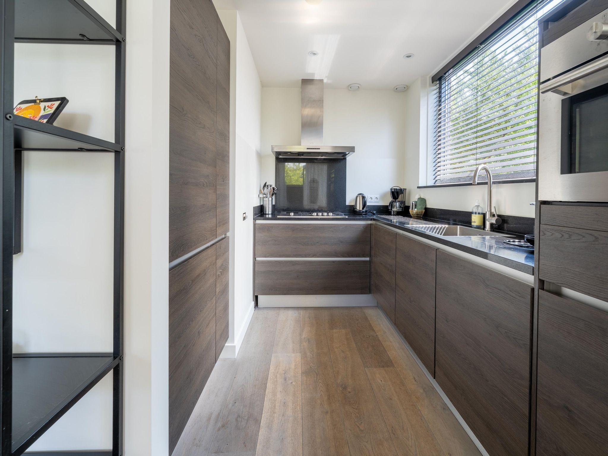 De keuken van Onder de molen in Egmond aan den Hoef