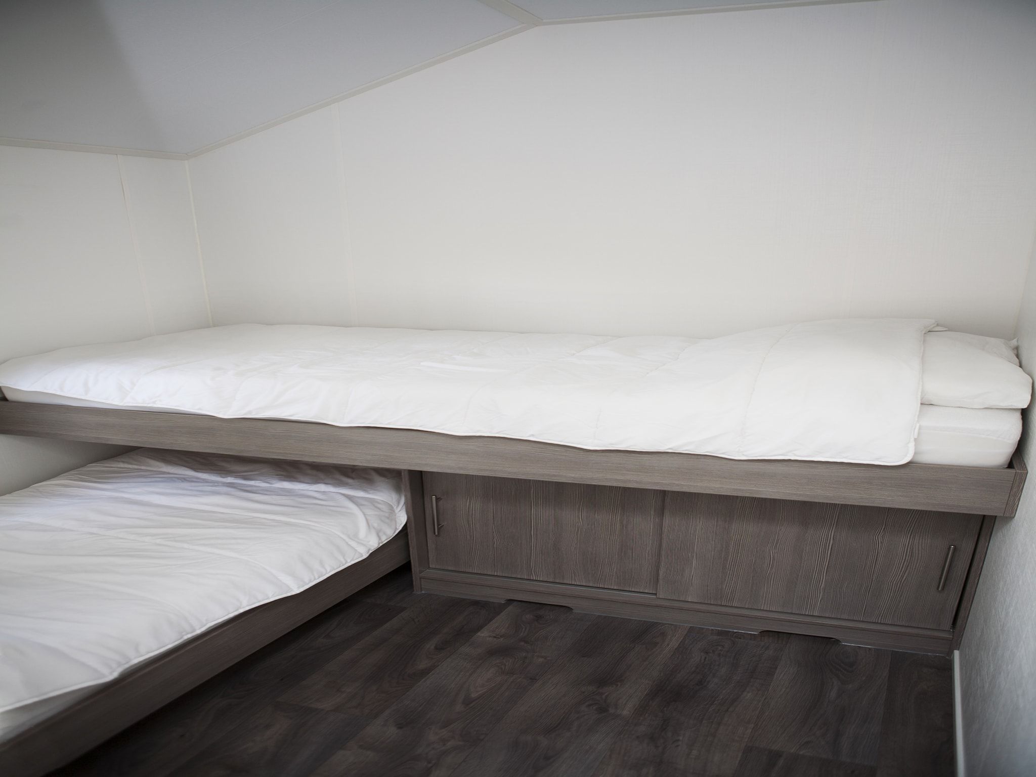 Een slaapkamer van Recreatiepark de Boshoek 9 in Voorthuizen