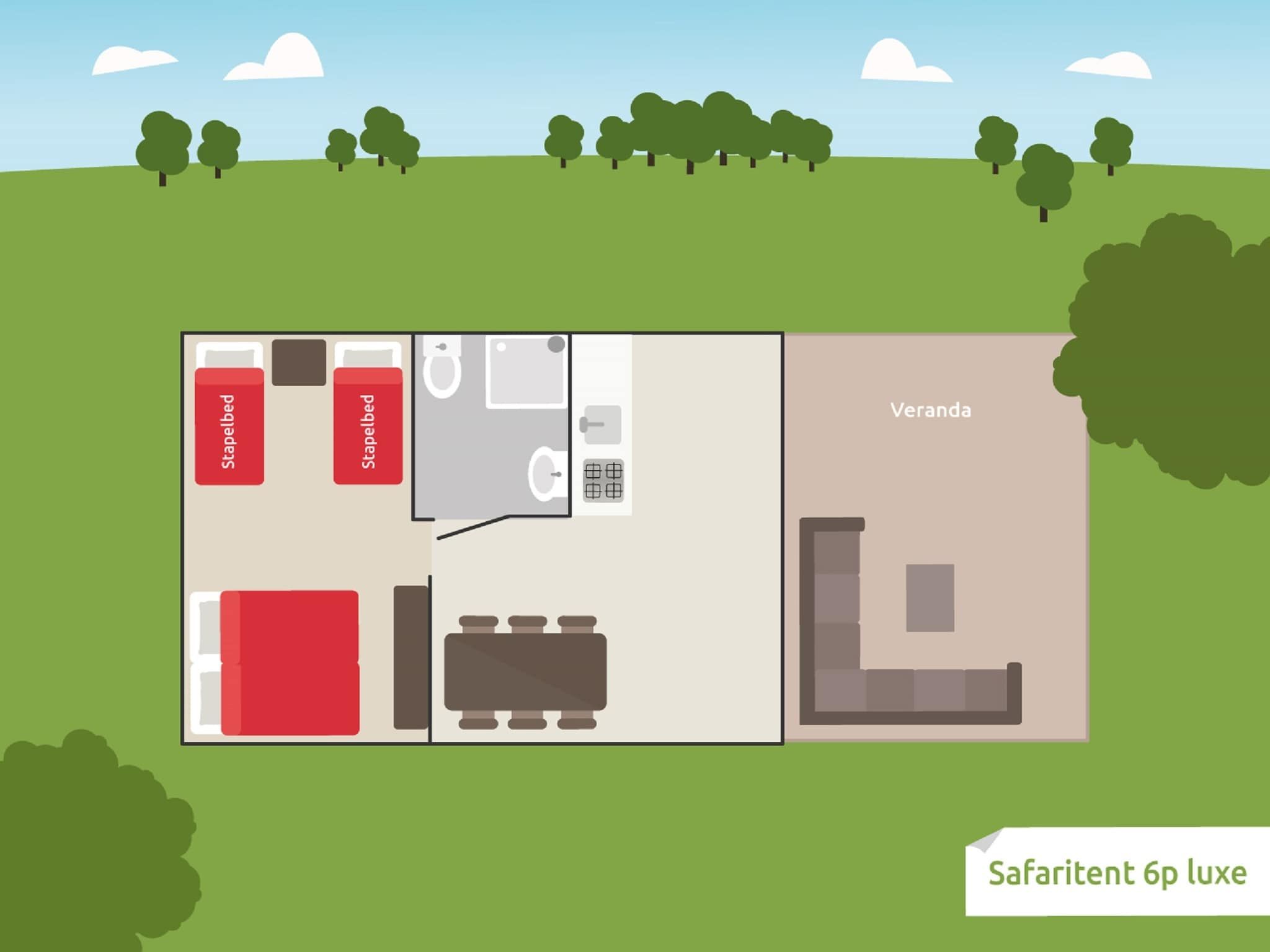 Voorzieningen bij Recreatiepark de Boshoek 2 in Voorthuizen