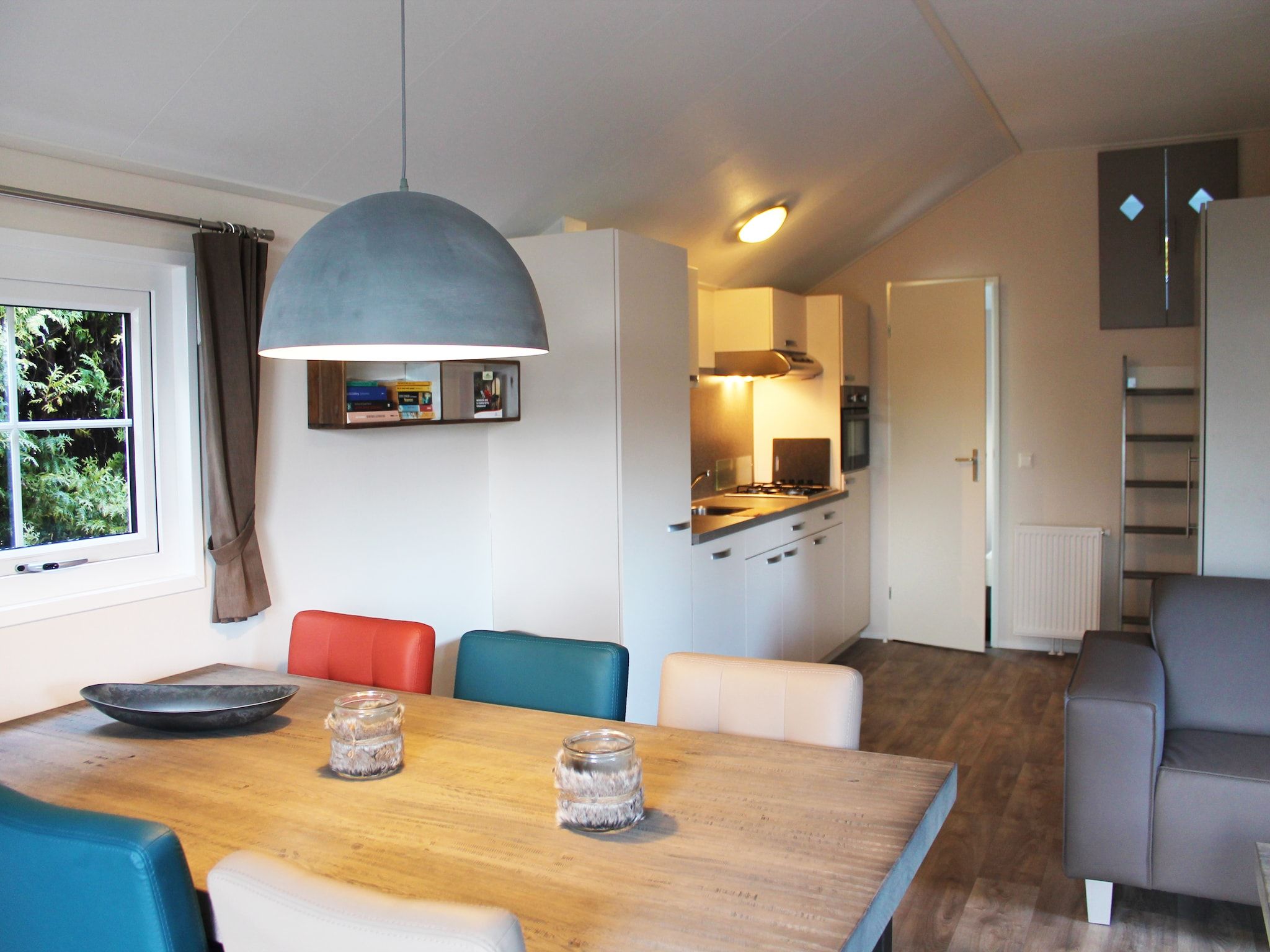 De keuken van Recreatiepark de Boshoek 7 in Voorthuizen