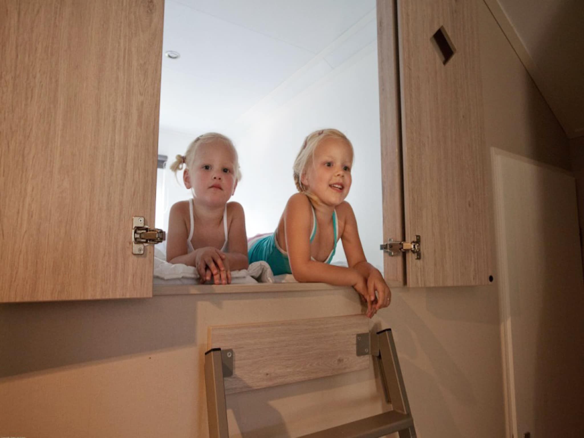 Een slaapkamer van Recreatiepark de Boshoek 7 in Voorthuizen