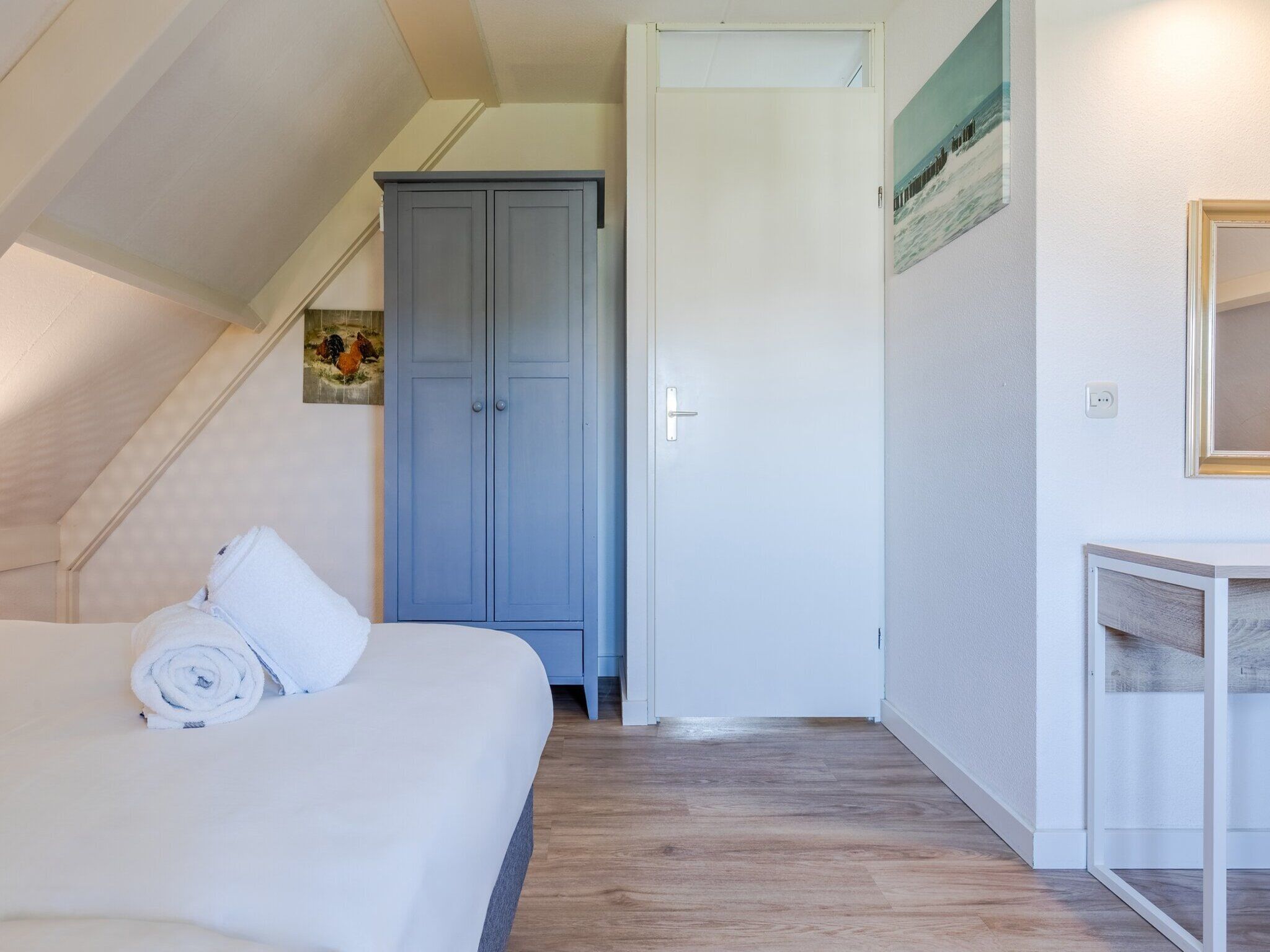 Een slaapkamer van Buitenhof Domburg 12 in Domburg