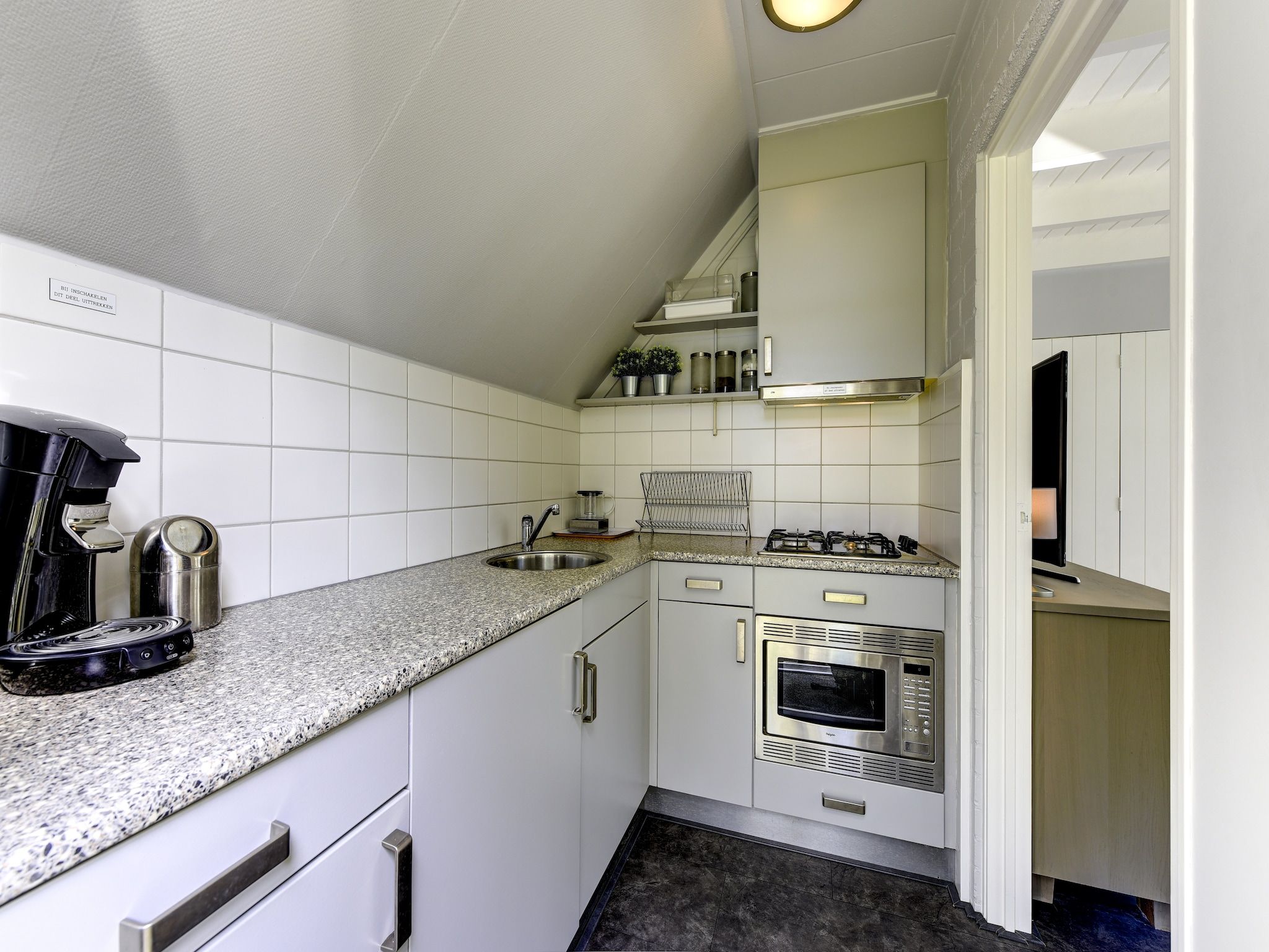 De keuken van Buitenplaats Gerner 6 in Dalfsen