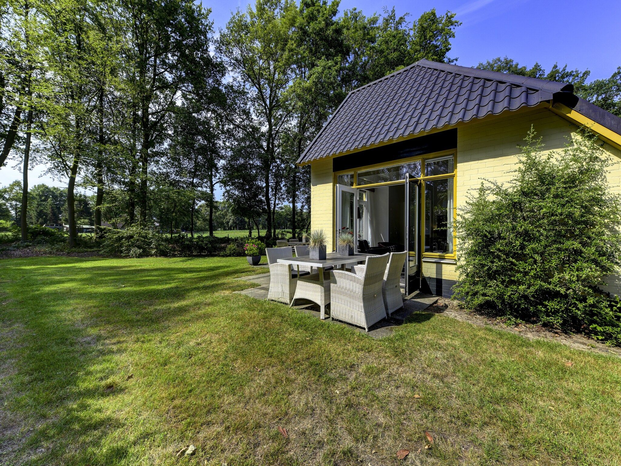 De buitenkant van Buitenplaats Gerner 6 in Dalfsen