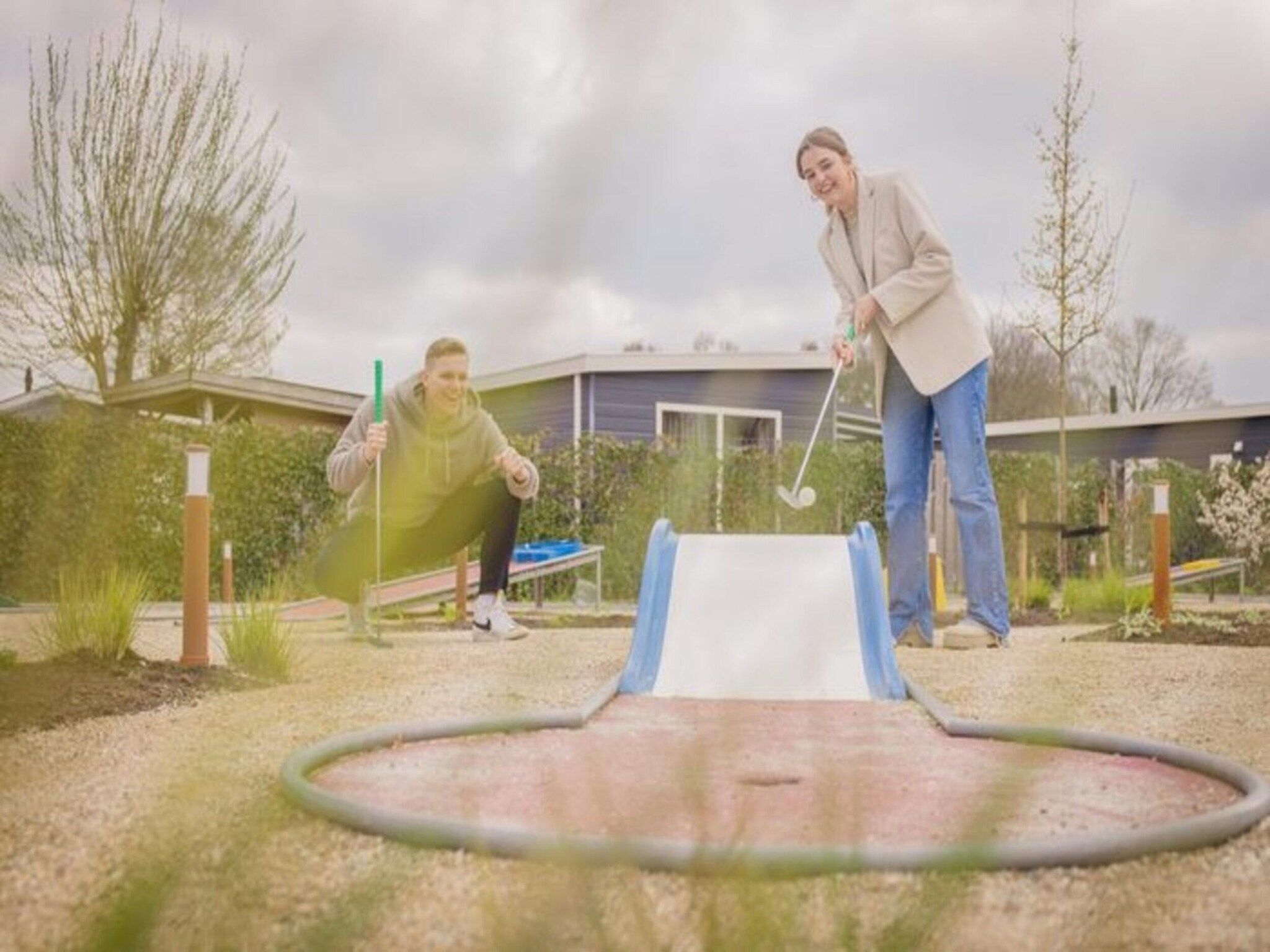 Parkfaciliteiten bij Recreatiepark de Boshoek 19 in Voorthuizen