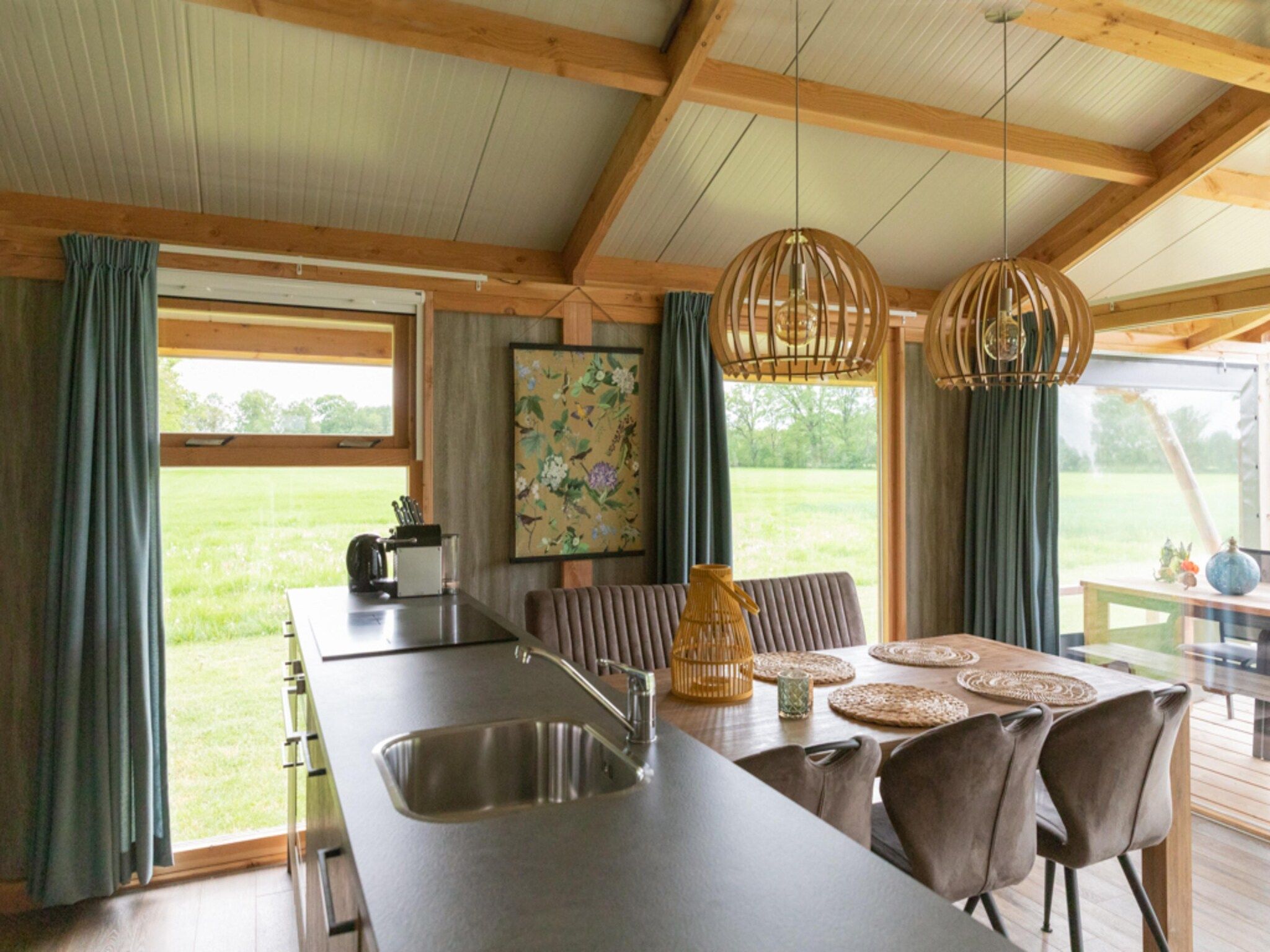 De keuken van Landrijk de Reesprong 2 in Buurse