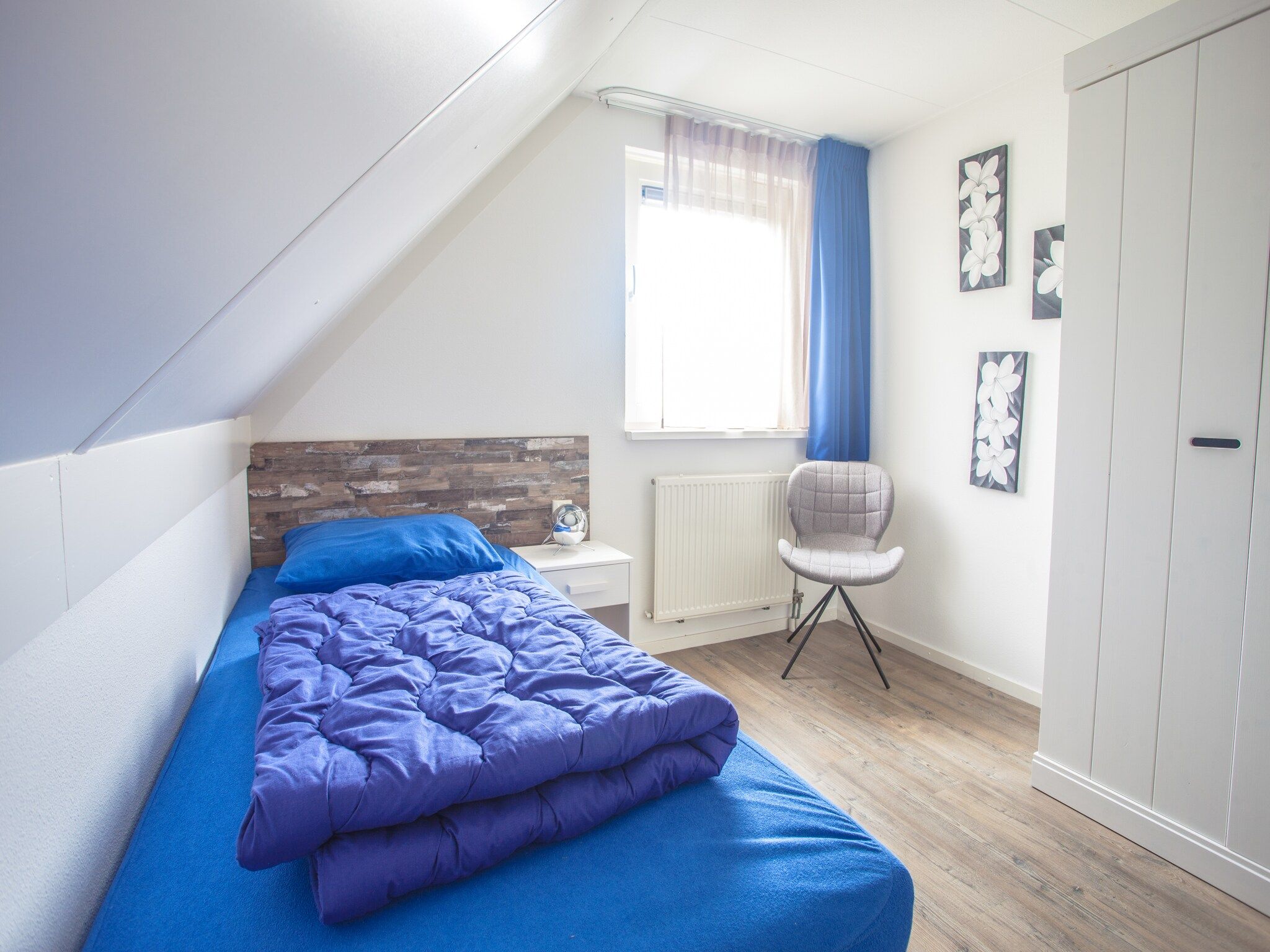 Een slaapkamer van Dijkhuis 6 in Medemblik