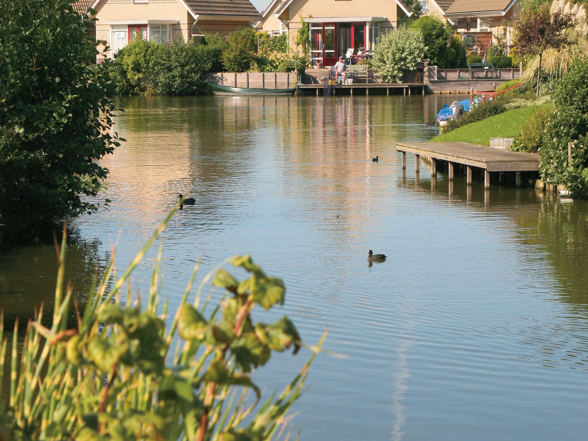 De buitenkant van Vlietstroom 6 in Medemblik