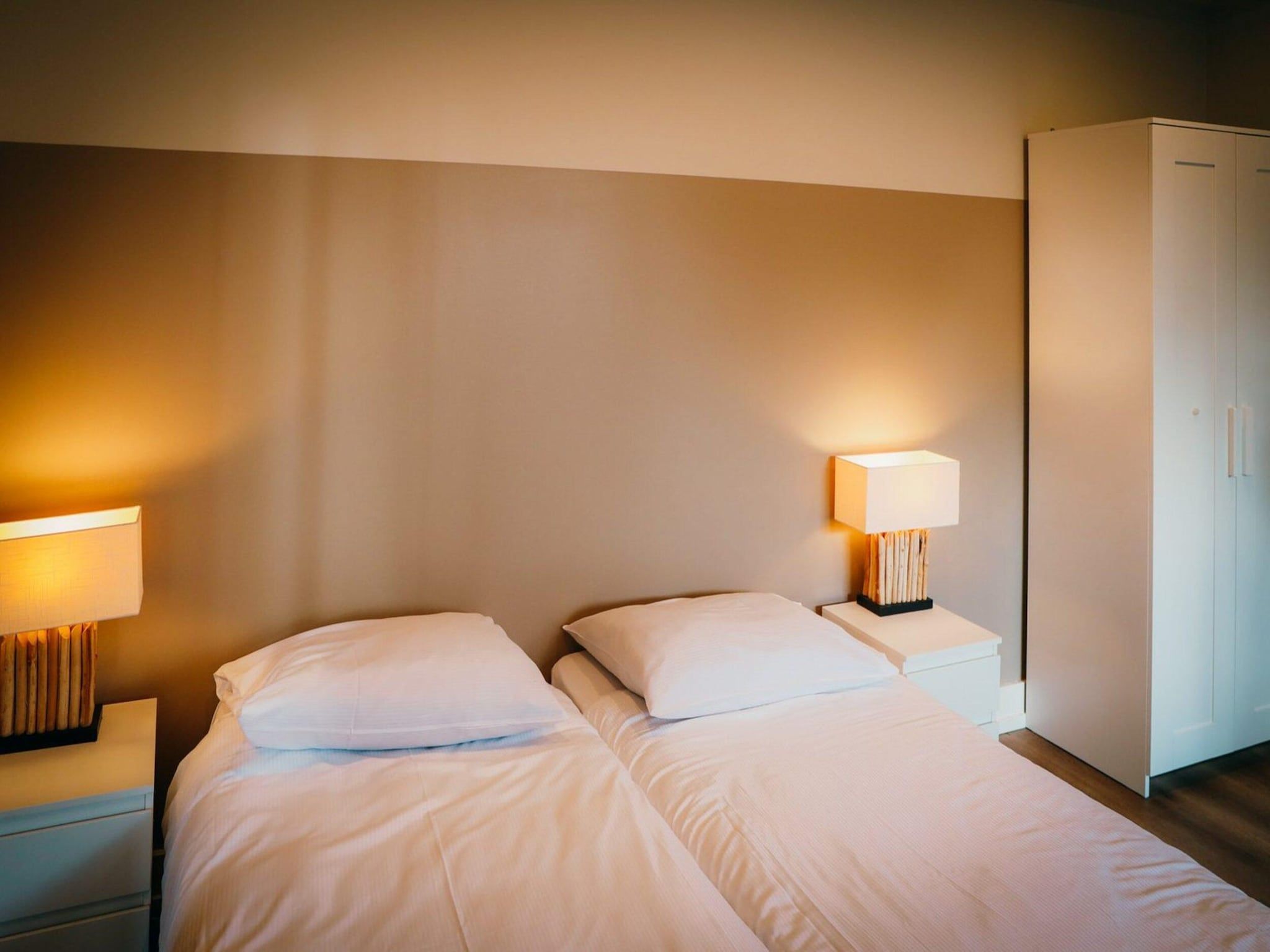 Een slaapkamer van Recreatiepark de Boshoek 16 in Voorthuizen