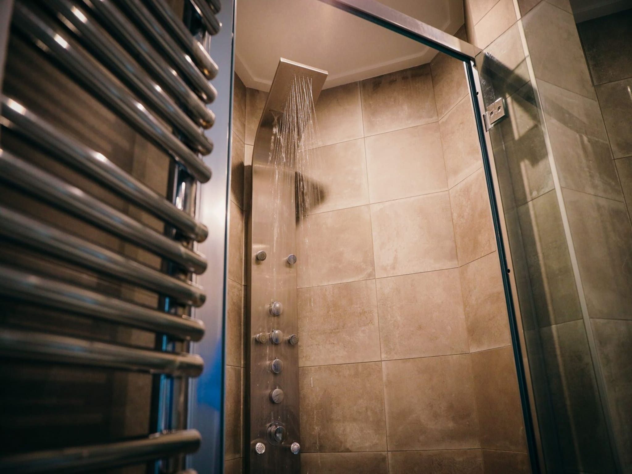 De badkamer van Recreatiepark de Boshoek 16 in Voorthuizen