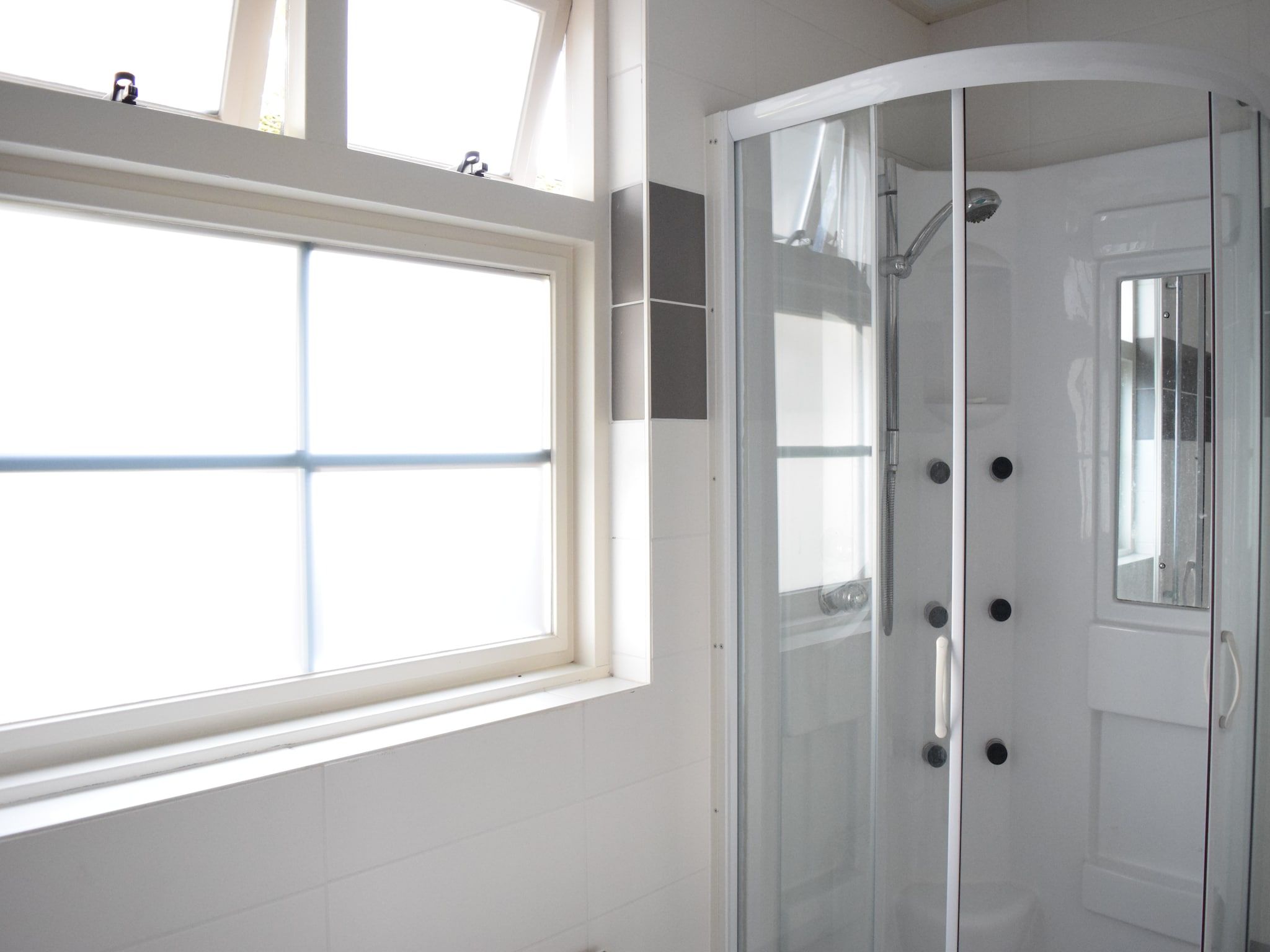 De badkamer van Recreatiepark de Boshoek 17 in Voorthuizen