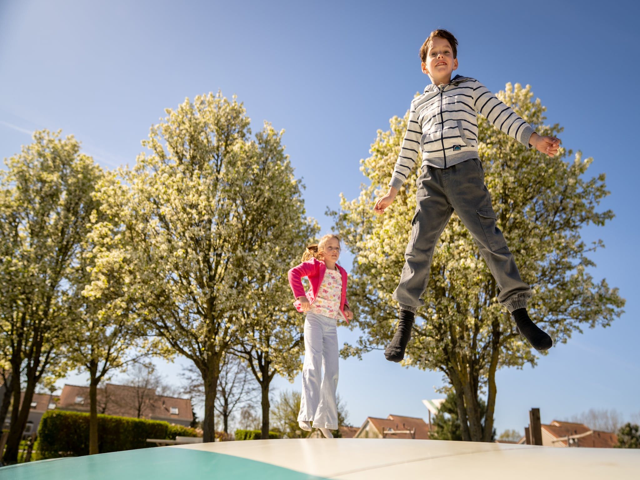 Parkfaciliteiten bij Vakantiepark Soeten Haert 13 in Renesse