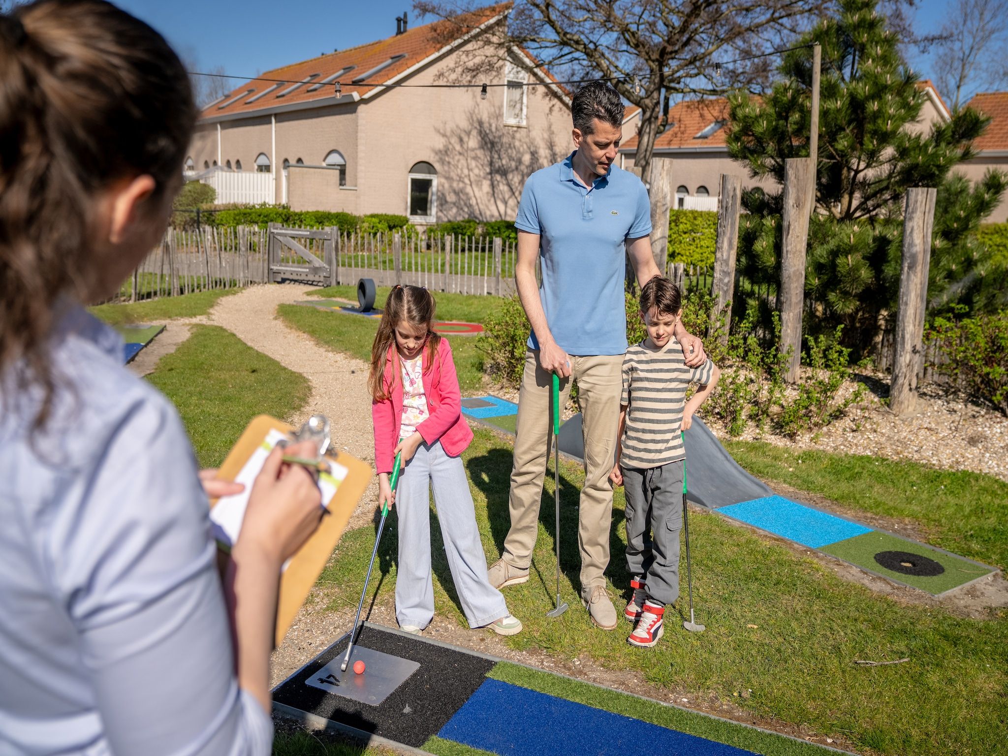 Parkfaciliteiten bij Vakantiepark de Soeten Haert 17 in Renesse