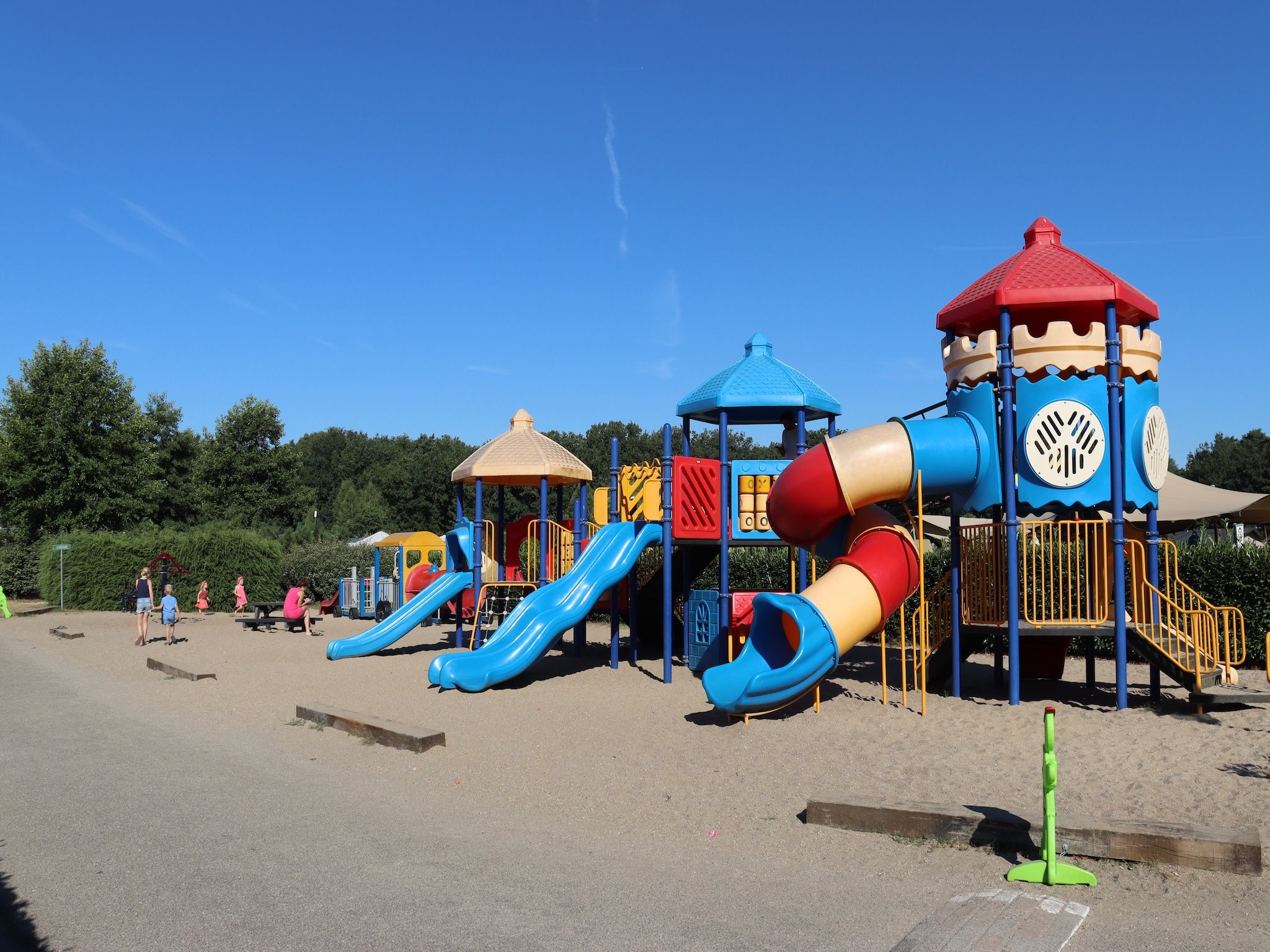 Parkfaciliteiten bij Recreatiepark Duinhoeve 7 in Udenhout