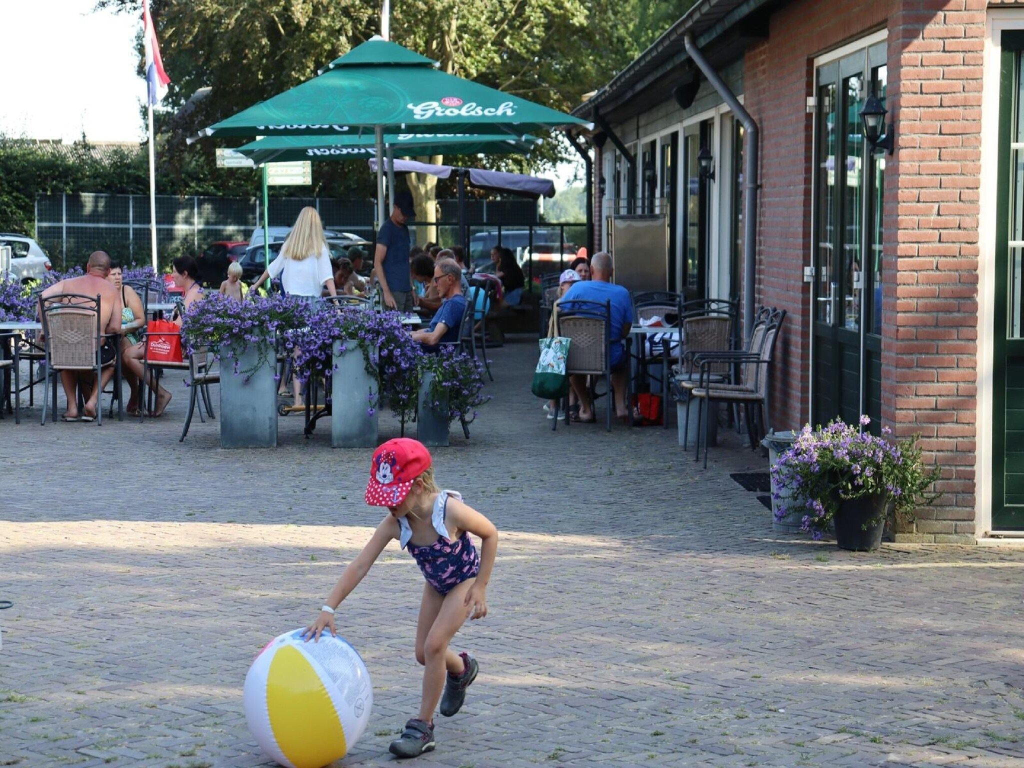 Parkfaciliteiten bij Recreatiepark Duinhoeve 7 in Udenhout