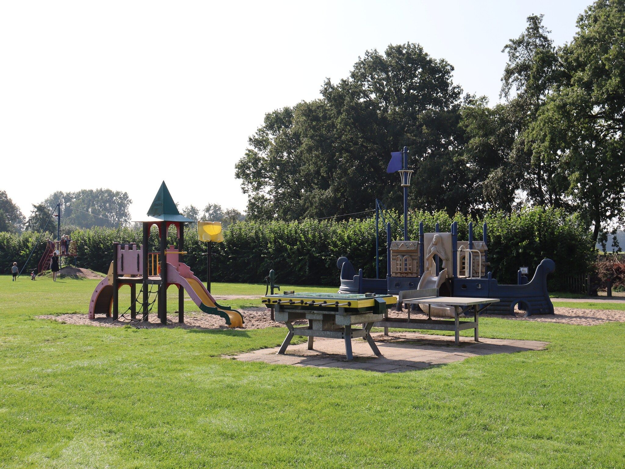 Parkfaciliteiten bij Recreatiepark Duinhoeve 7 in Udenhout