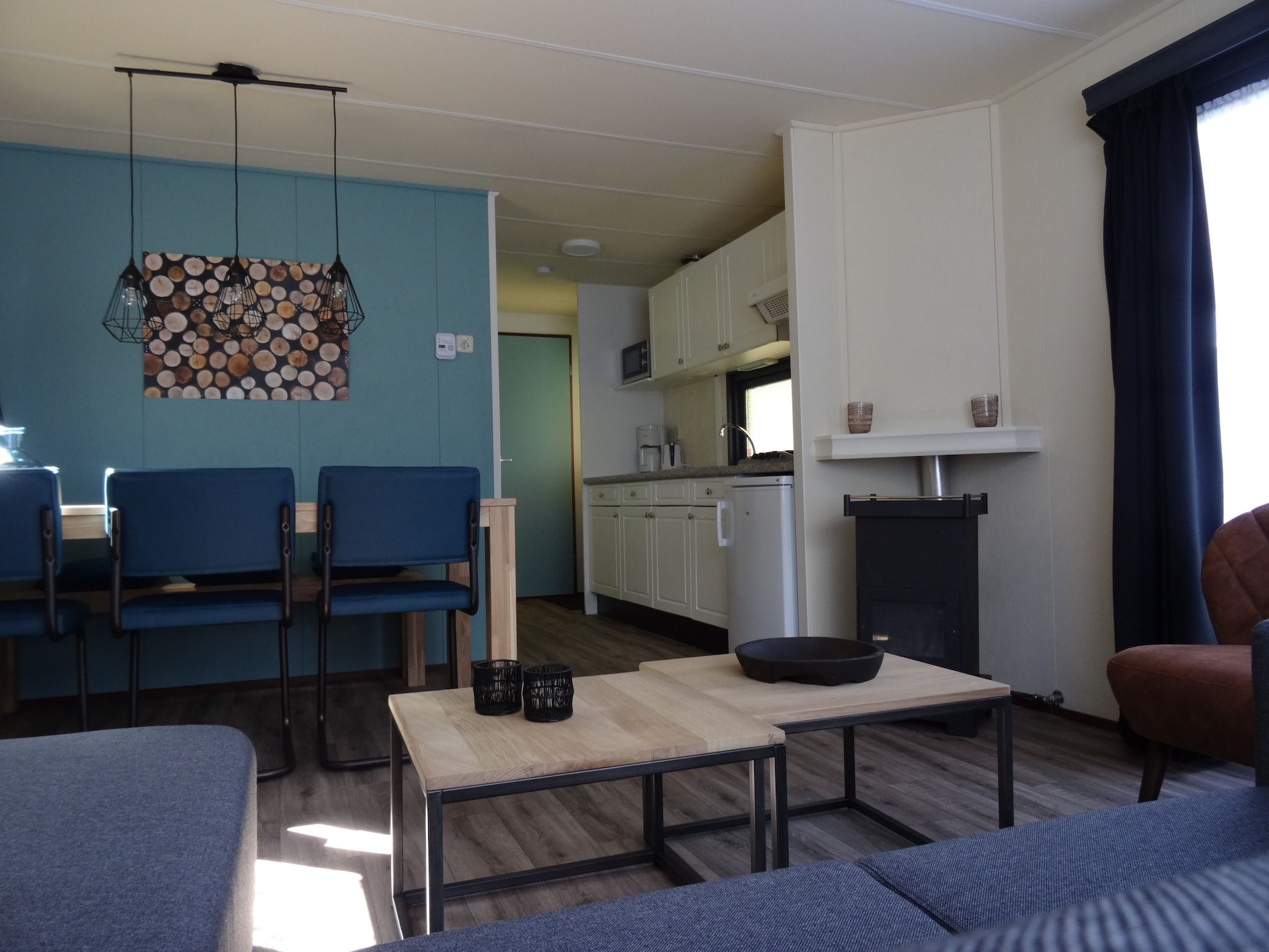 De keuken van Recreatiepark Duinhoeve 5 in Udenhout