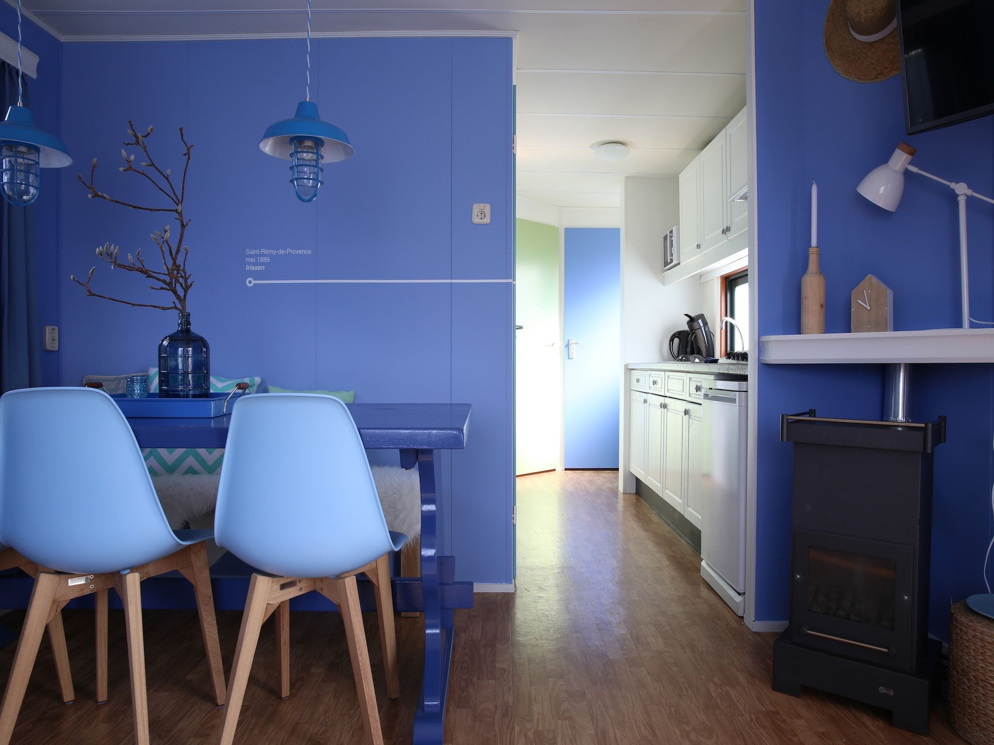 De keuken van Recreatiepark Duinhoeve 6 in Udenhout