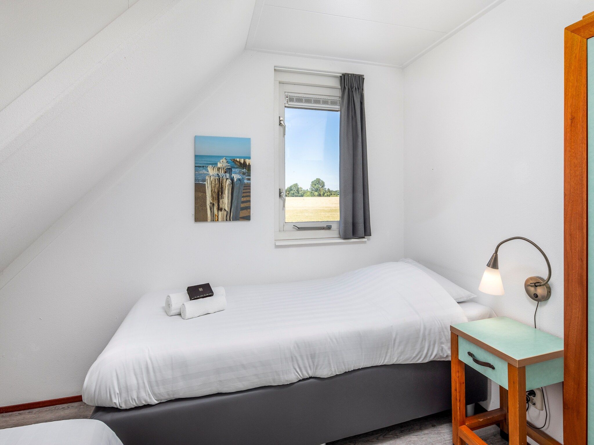 Een slaapkamer van Aquadelta 27 in Bruinisse