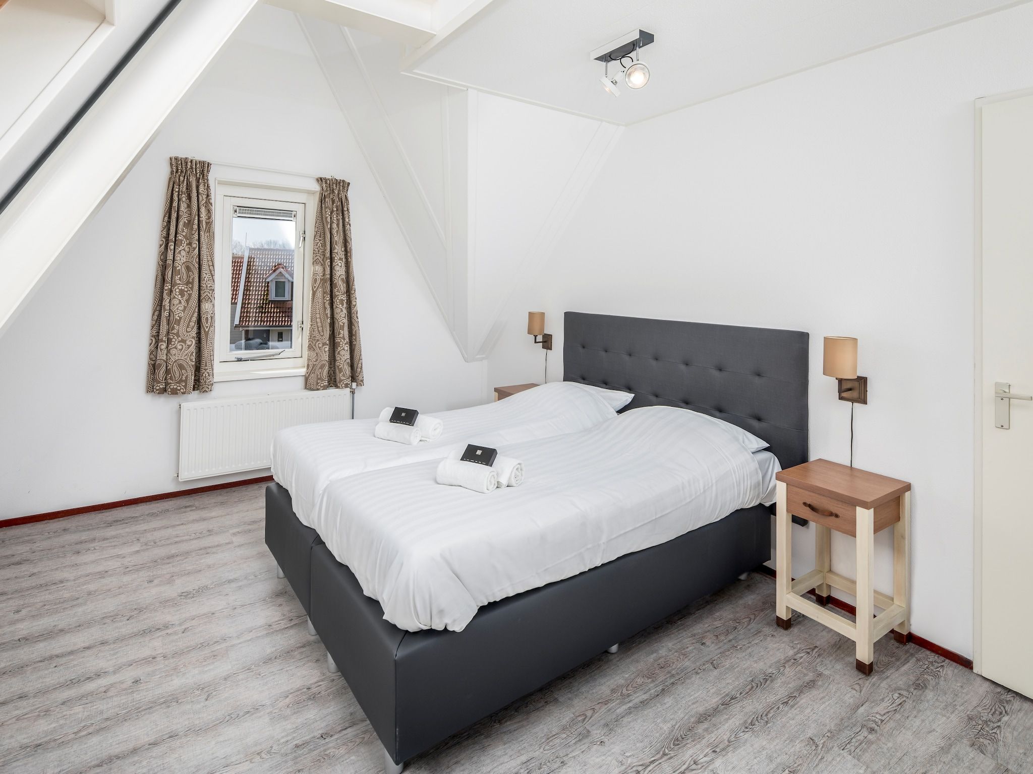 Een slaapkamer van Aquadelta 31 in Bruinisse