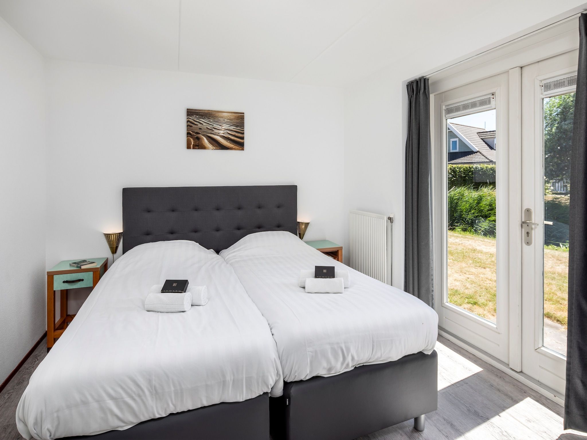 Een slaapkamer van Aquadelta 32 in Bruinisse