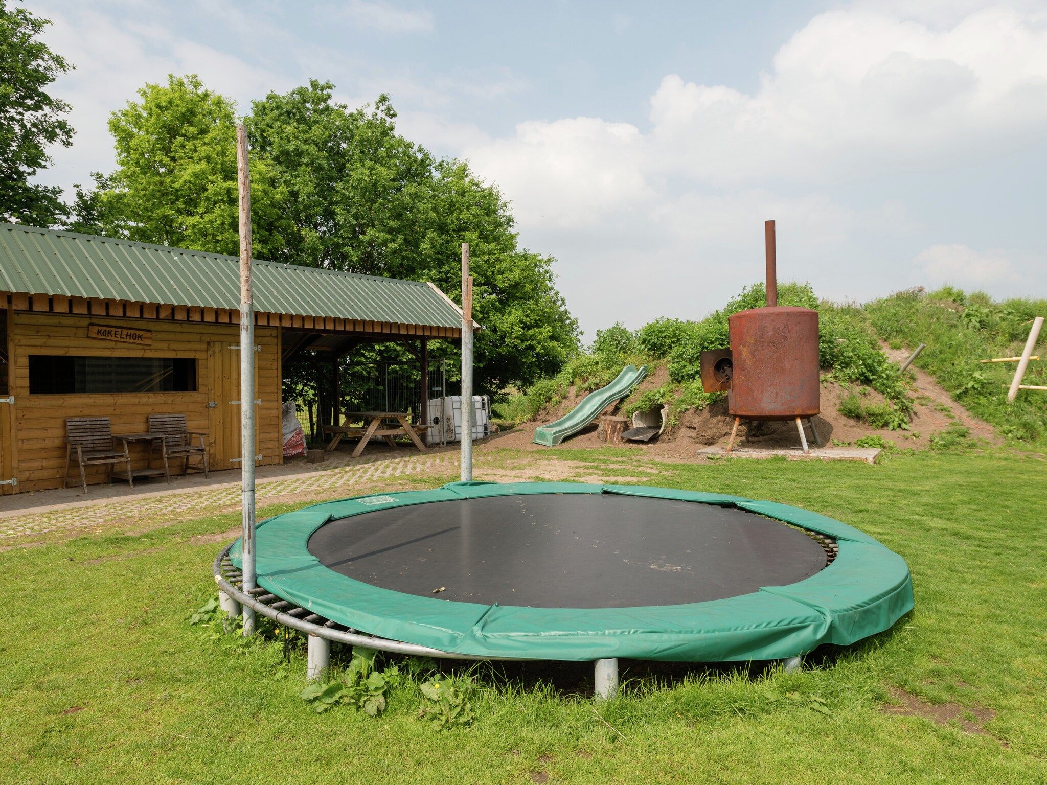 Parkfaciliteiten bij Koe in de Kost 2 in Heeten