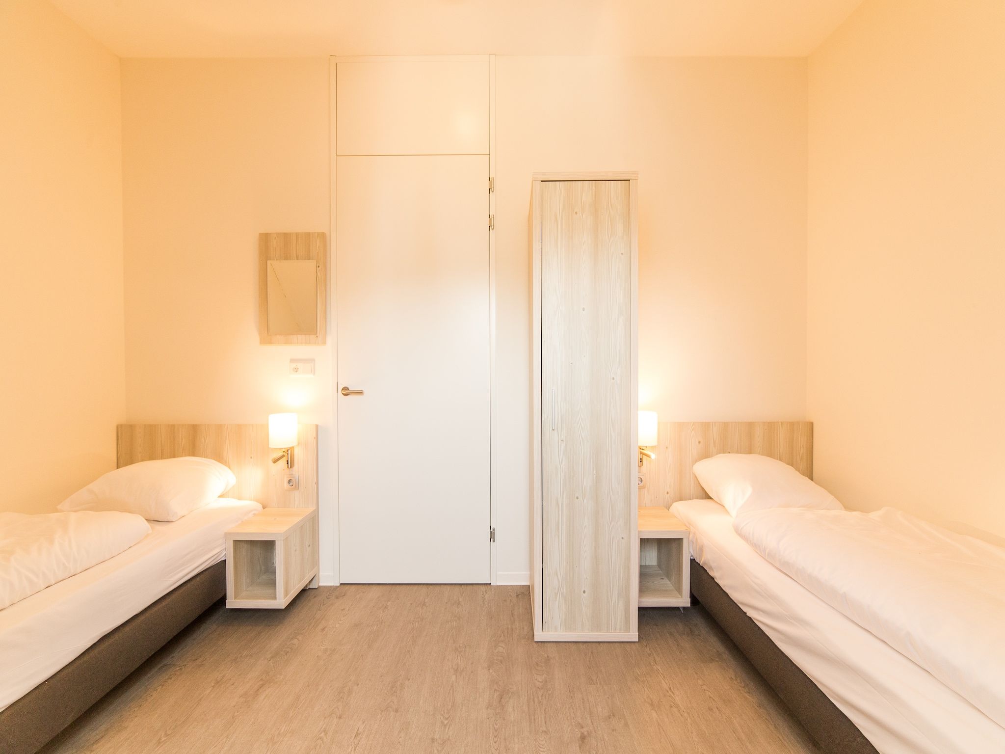 Een slaapkamer van Resort Maastricht 10 in Maastricht