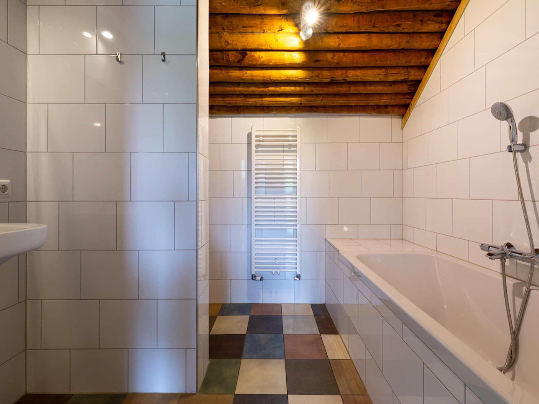 De badkamer van Koe in de Kost 3 in Heeten