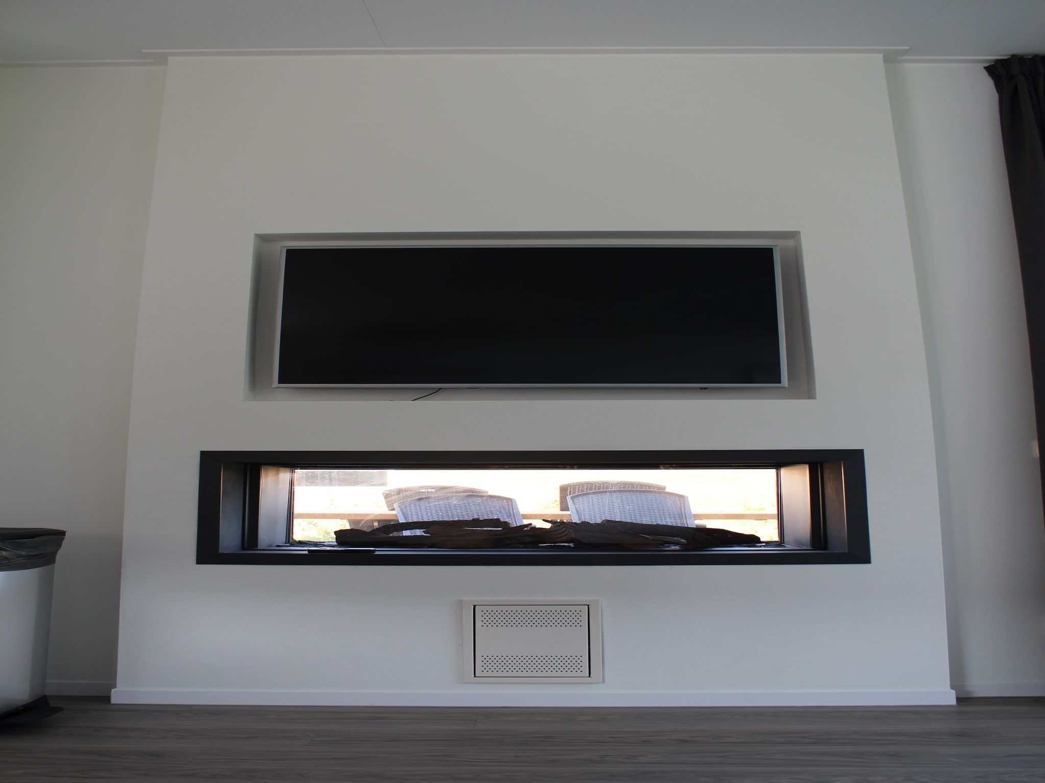 De woonkamer van Resort Mooi Bemelen 8 in Bemelen