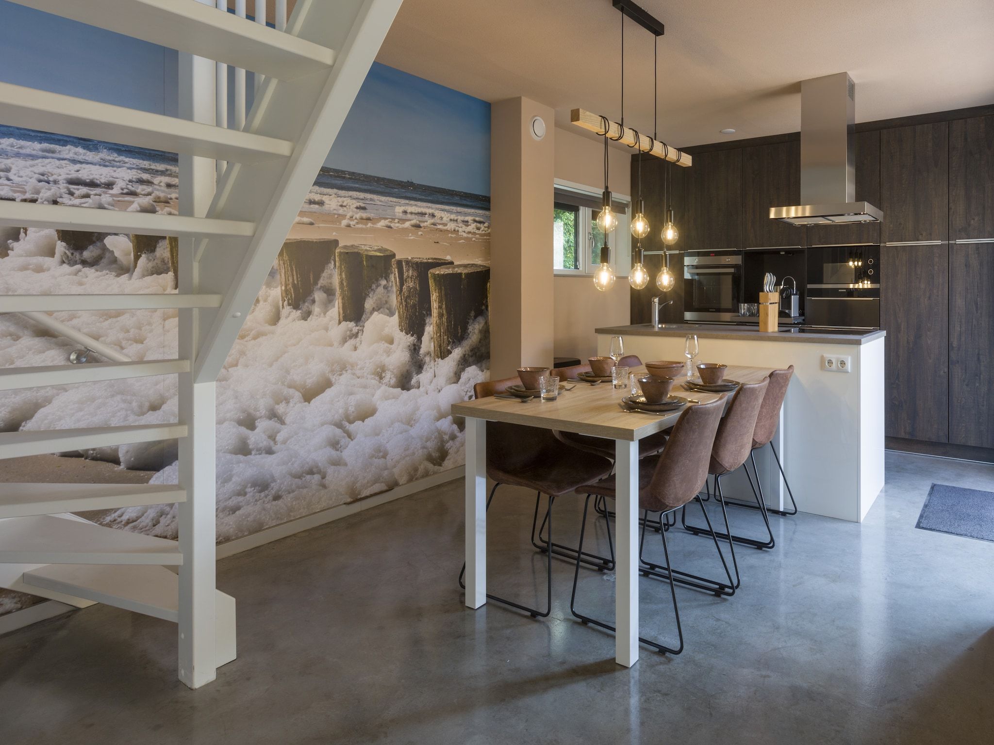 De keuken van Noordzee Resort Vlissingen 3 in Vlissingen