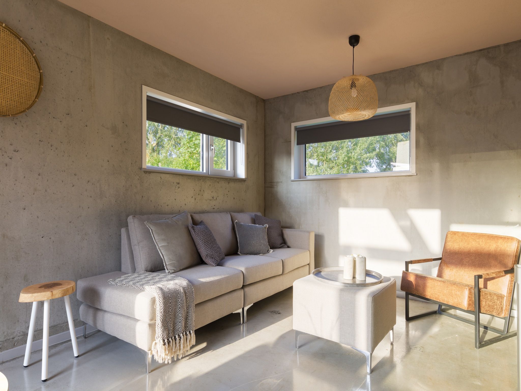 De woonkamer van Noordzee Resort Vlissingen 3 in Vlissingen